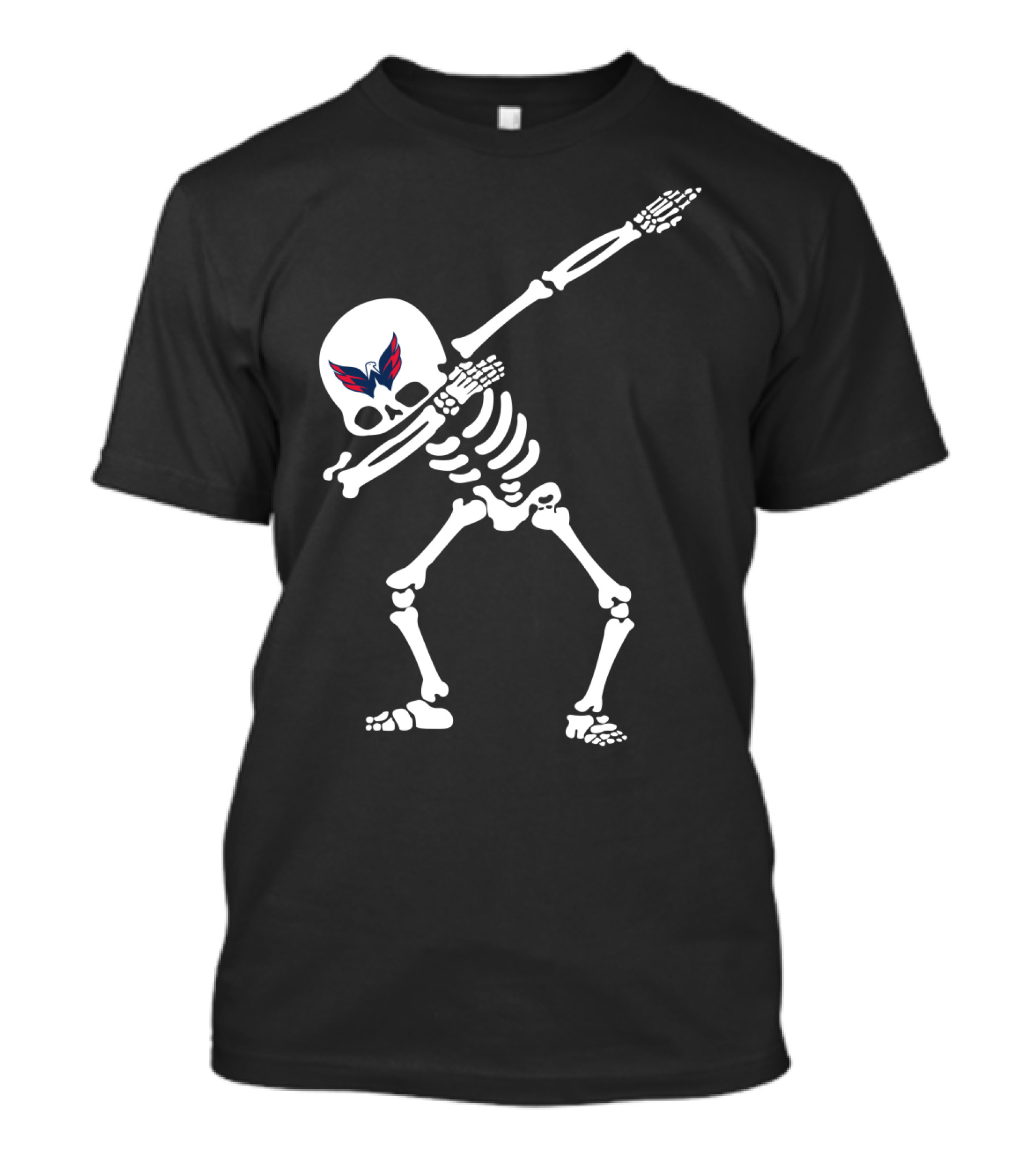 Washington Capitals Dabbing Skeleton T-Shirt