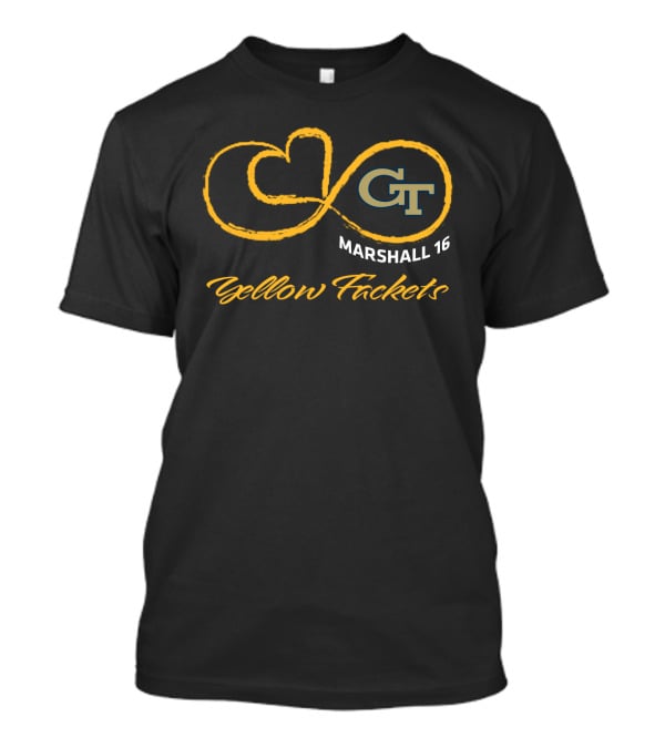 Gt Marshall 16 Yellow Jackets T-Shirt