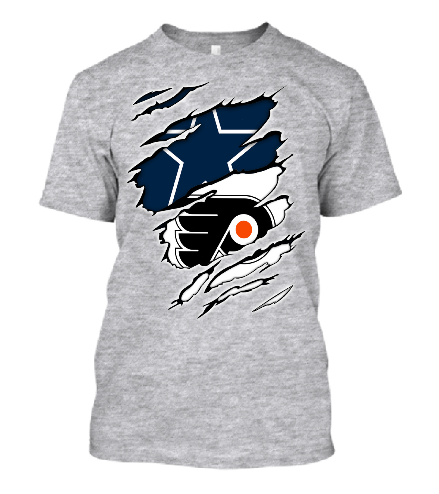 Cowboys Flyers Cowboys Logos Blend T-Shirt