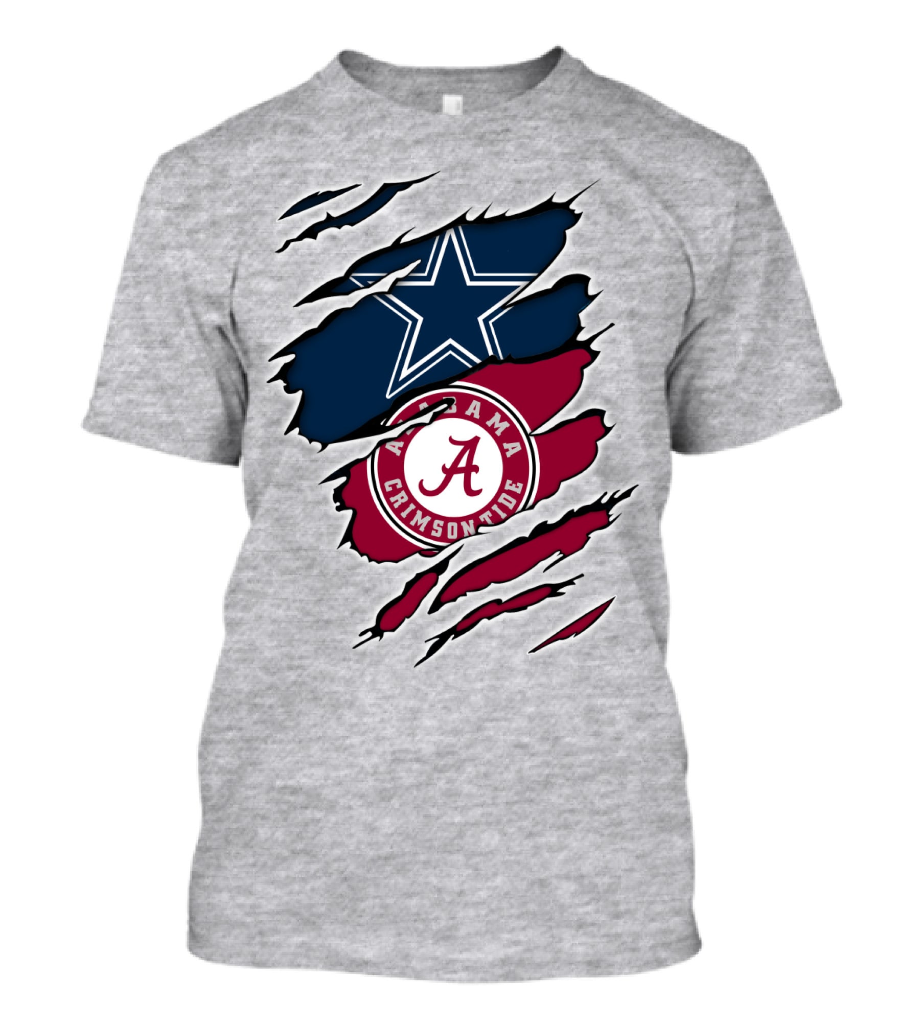 Dallas Cowboys Alabama Crimson Tide T-Shirt