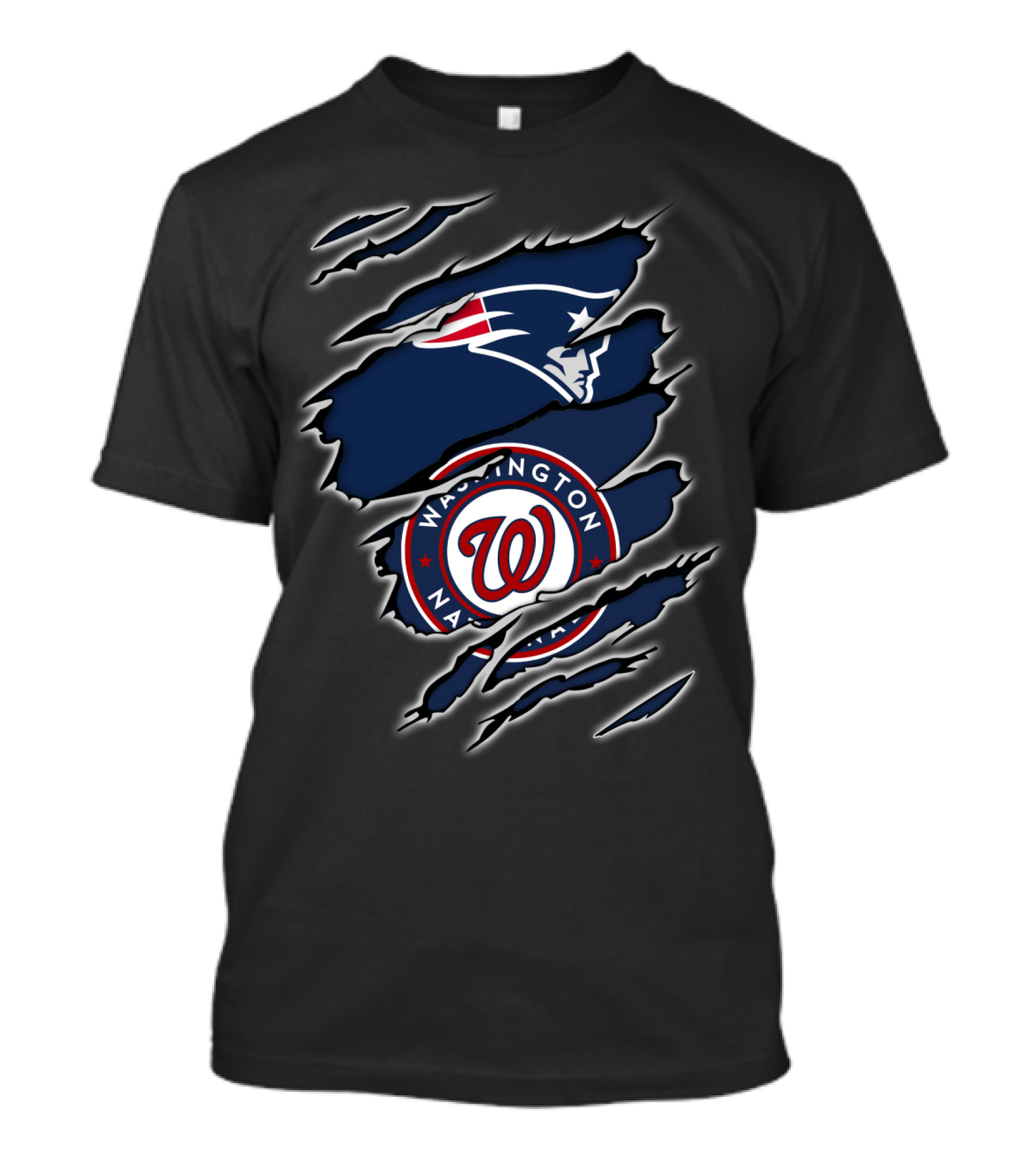 Patriots Washington Nationals Team Fusion T-Shirt