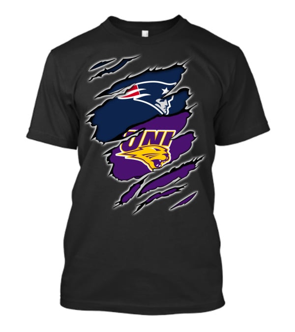 Patriots UNI Northern Iowa Panther Power Claw Marks T-Shirt