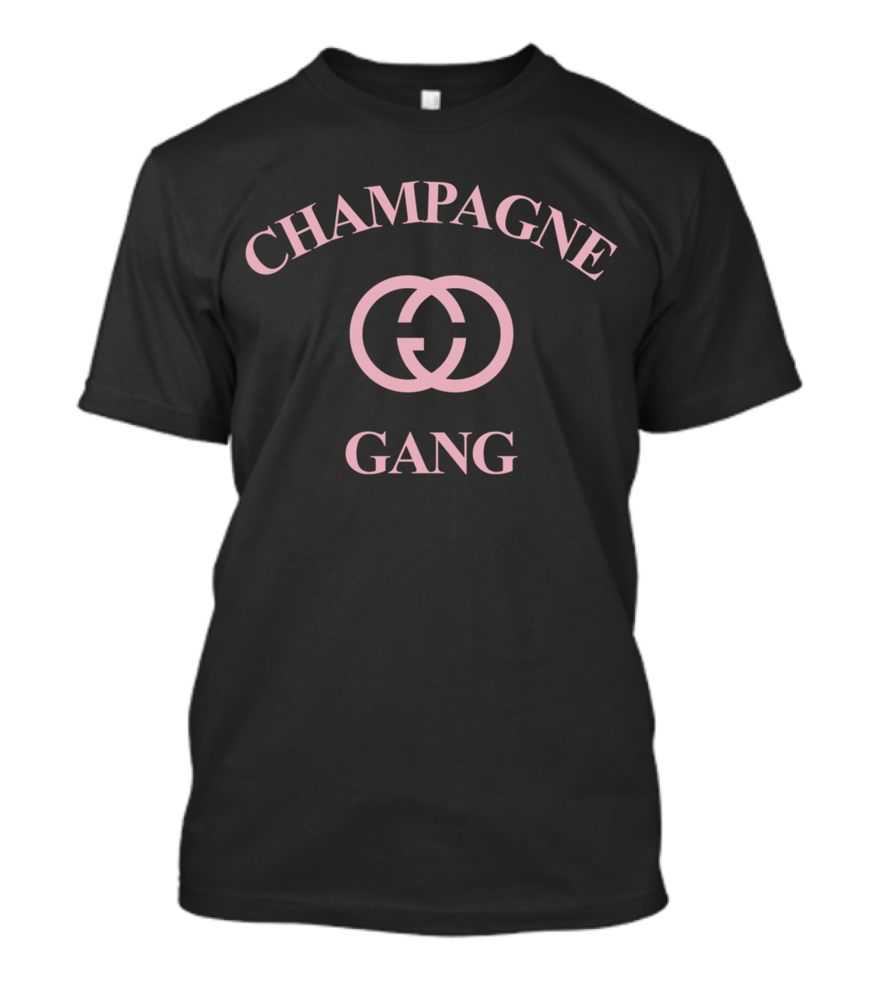 Champagne Gang Women's Drinking Group Iconic Double G T-Shirt