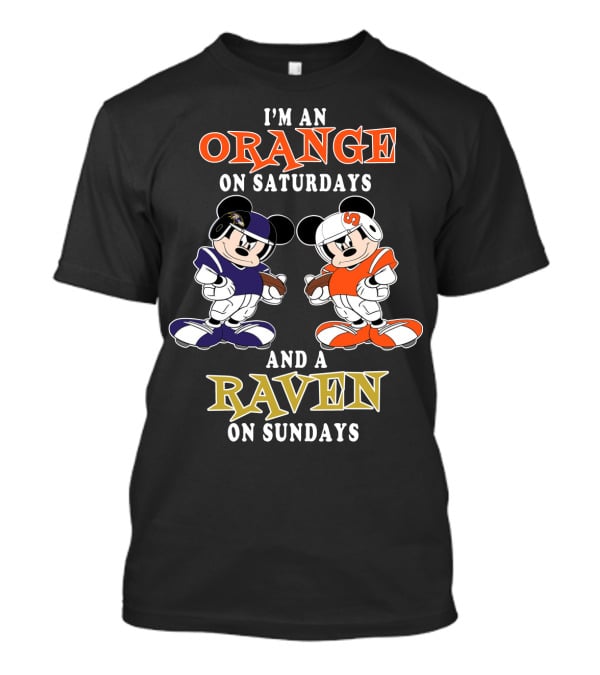 I'm An Orange On Saturdays And A Raven On Sundays T-Shirt