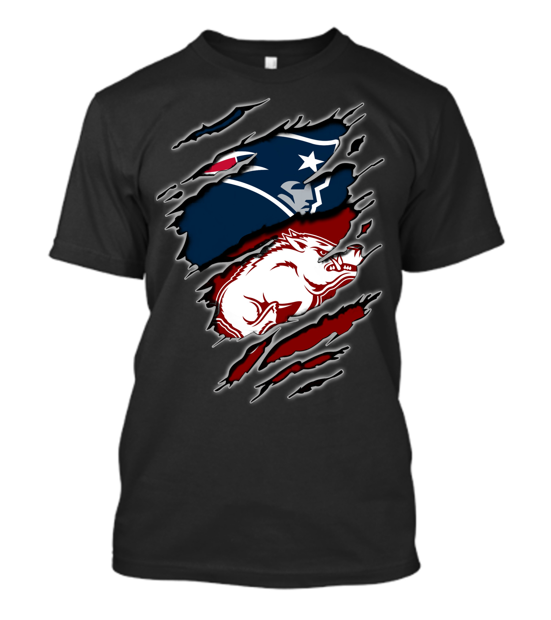 Patriots Arkansas Razorbacks Claw T-Shirt