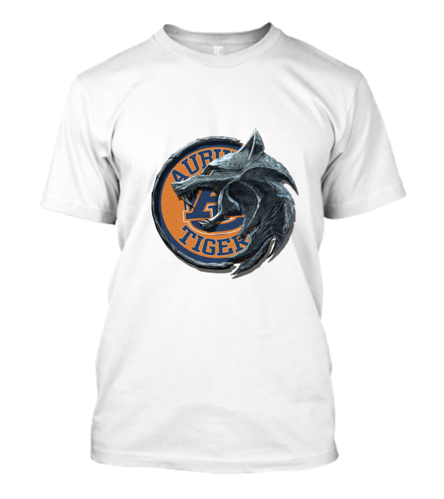 Auburn Tigers Cht1Twnc2002 Fierce Tiger T-Shirt