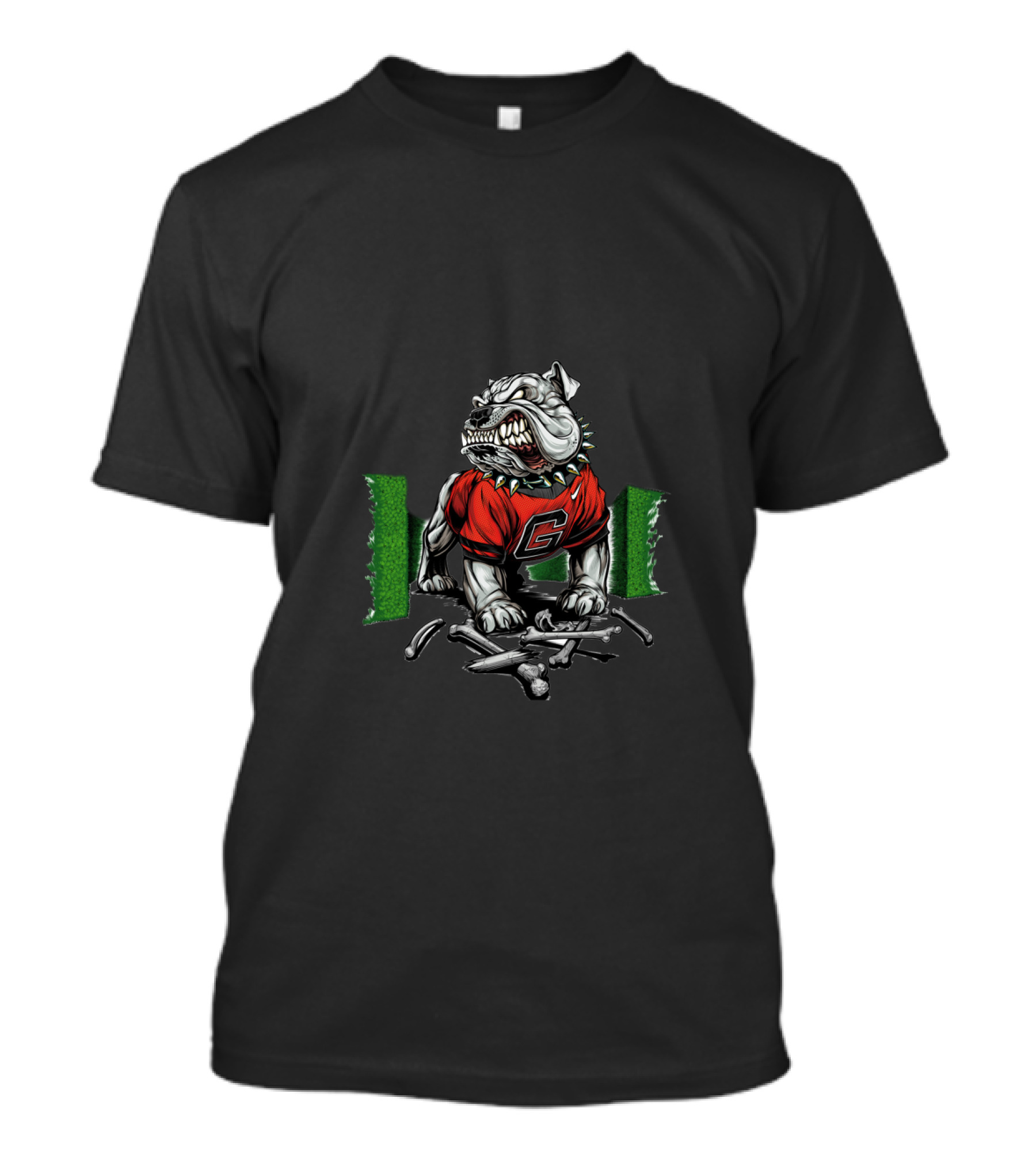 Chtnca2003 Georgia Bulldog Mascot Breaking Chains T-Shirt