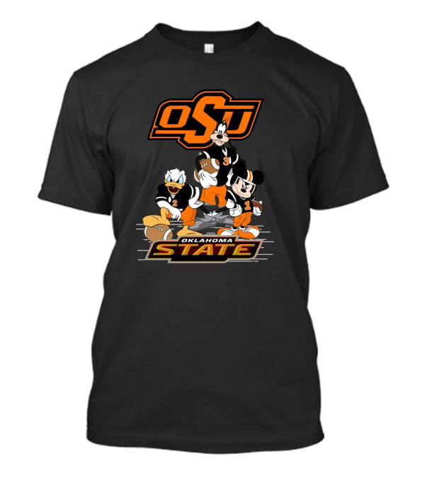 Osu Oklahoma State Football Characters T-Shirt
