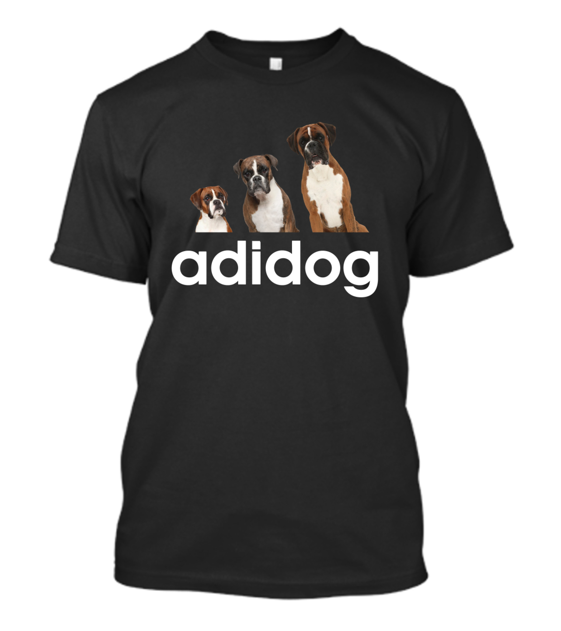 Adidog Boxer Dogs Trio T-Shirt