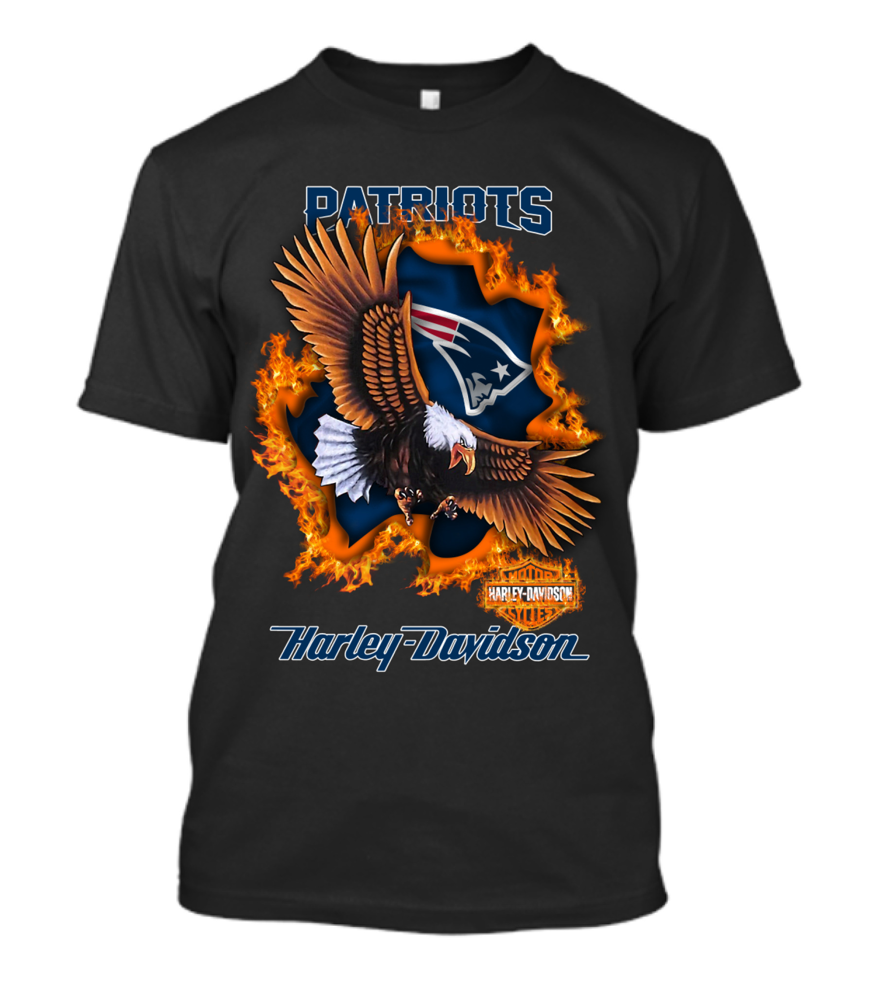 Patriots Harley Davidson New England Patriots T-Shirt