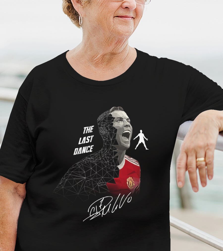 The Last Dance Cristiano Ronaldo Manchester United Polygon Signature T-Shirt