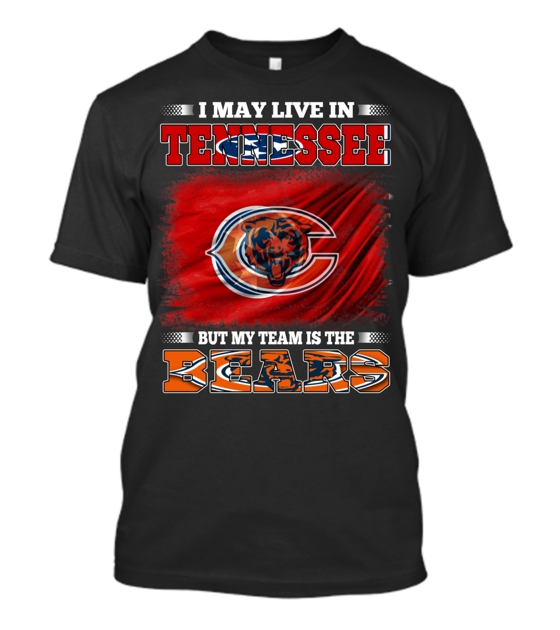 Tennessee Living Chicago Bears Team Loyalty T-Shirt
