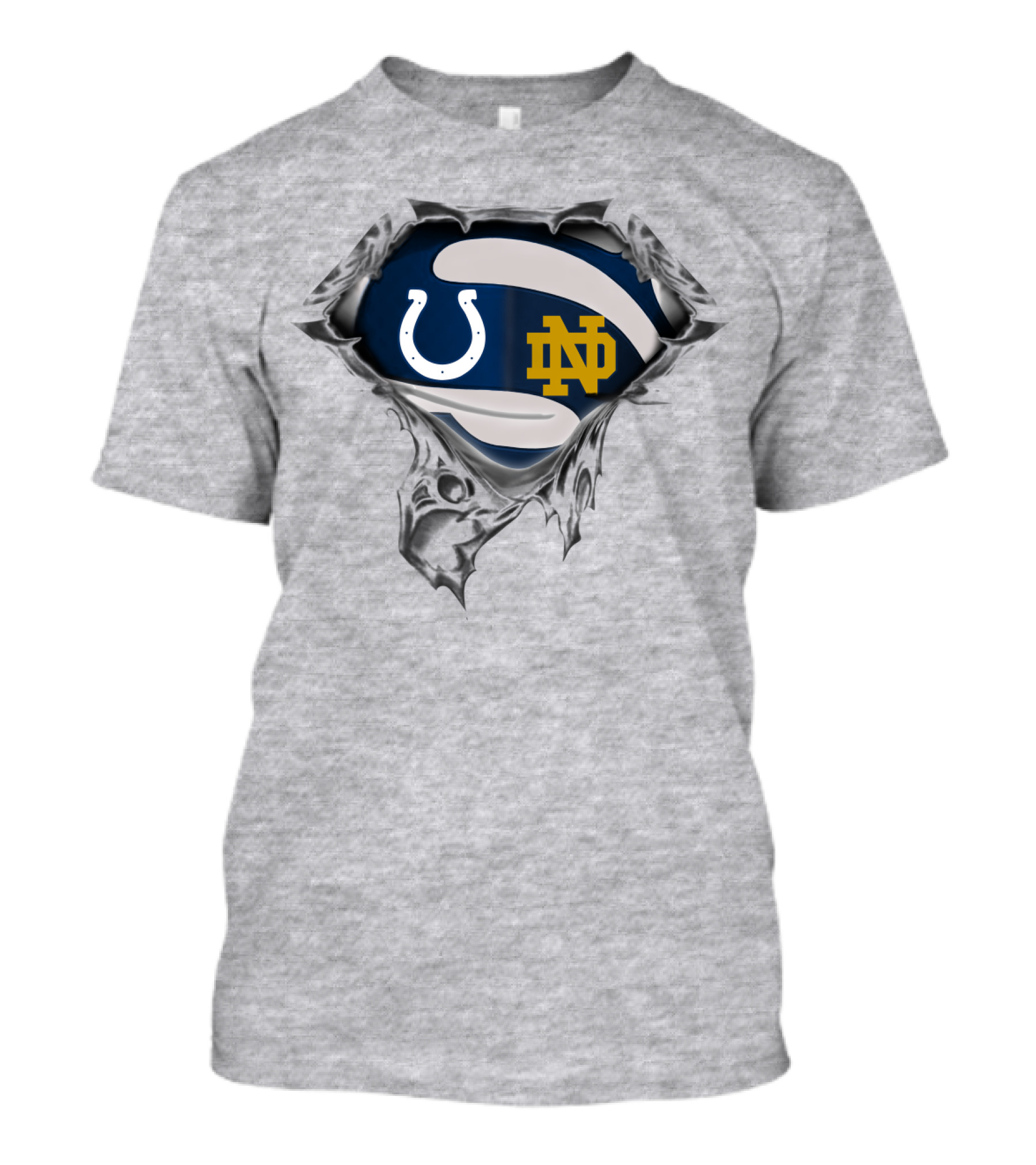 Colts Notre Dame Football Fusion T-Shirt