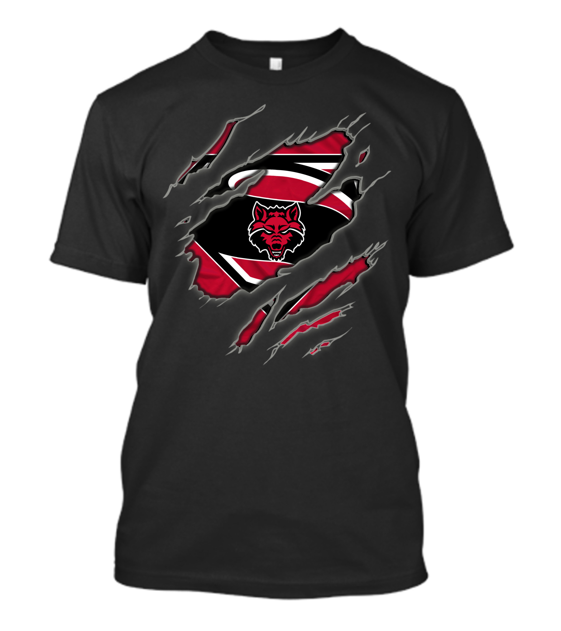 Arkansas State Red Wolves Superman T-Shirt