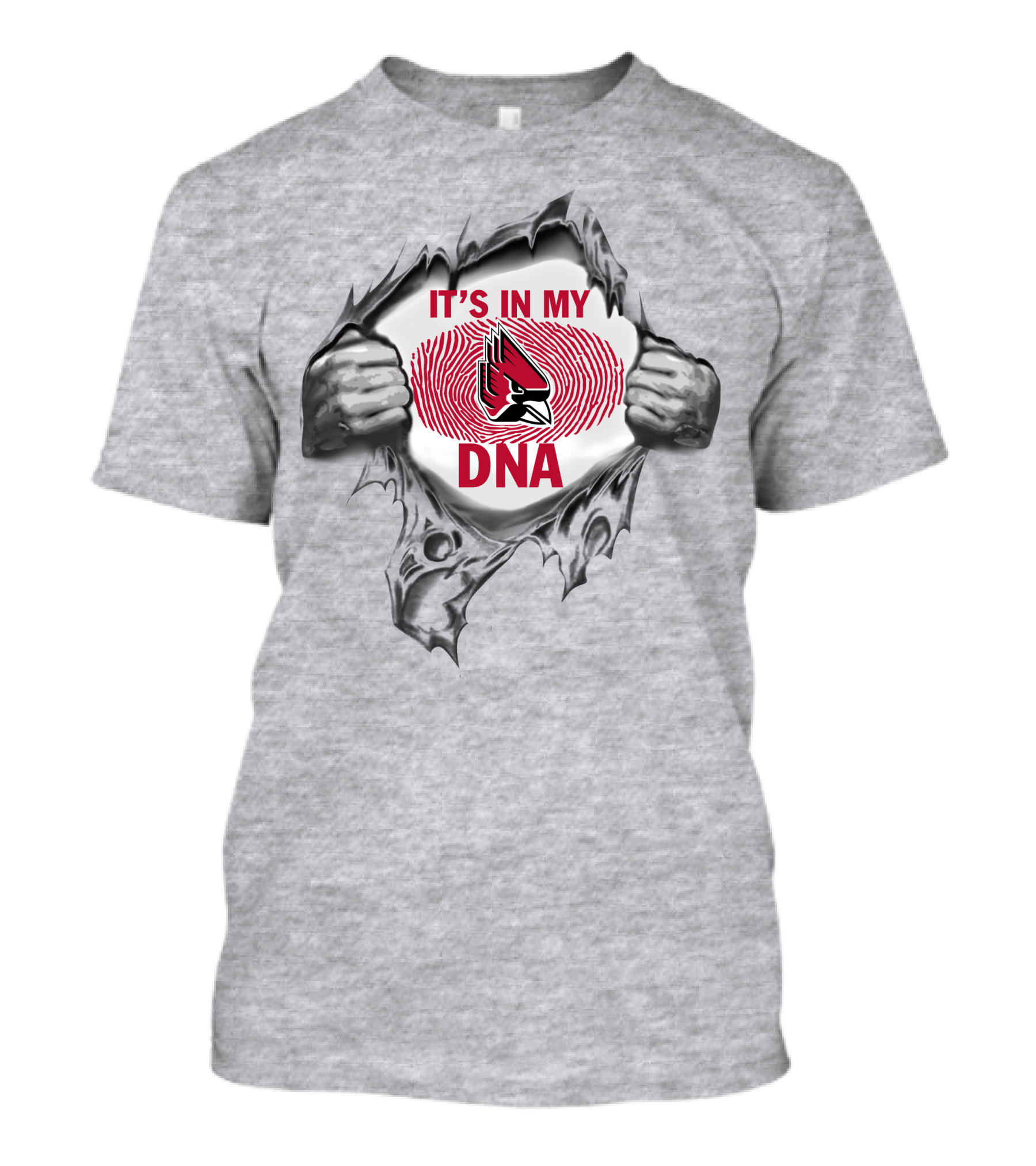 It's In My Dna Ball State Cardinals T-Shirt