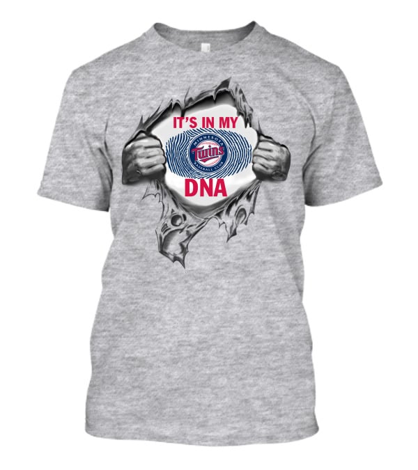 It's In My Minnesota Twins Baseball Club Dna T-Shirt