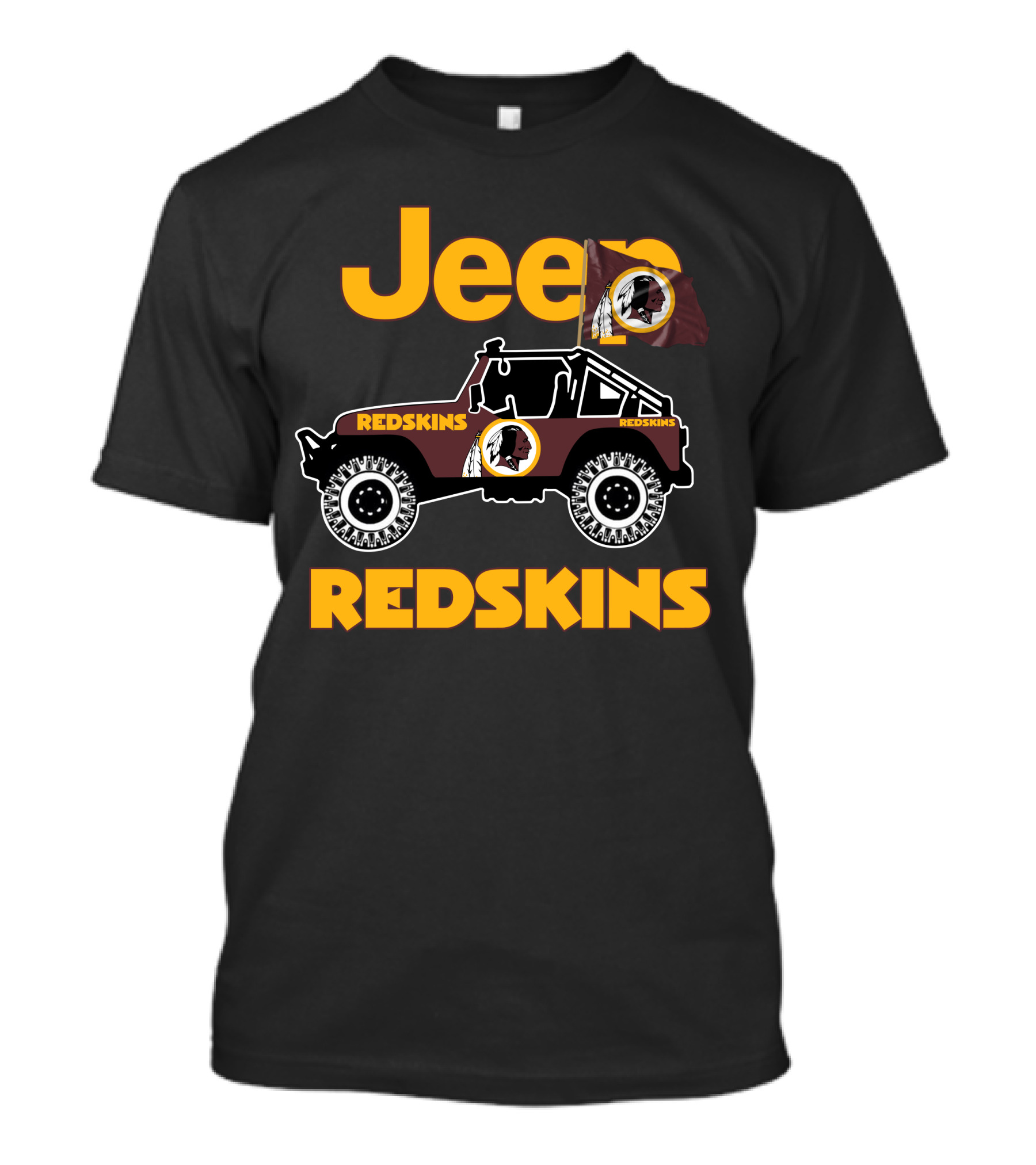 Jeep Redskins Off-Road Adventure T-Shirt