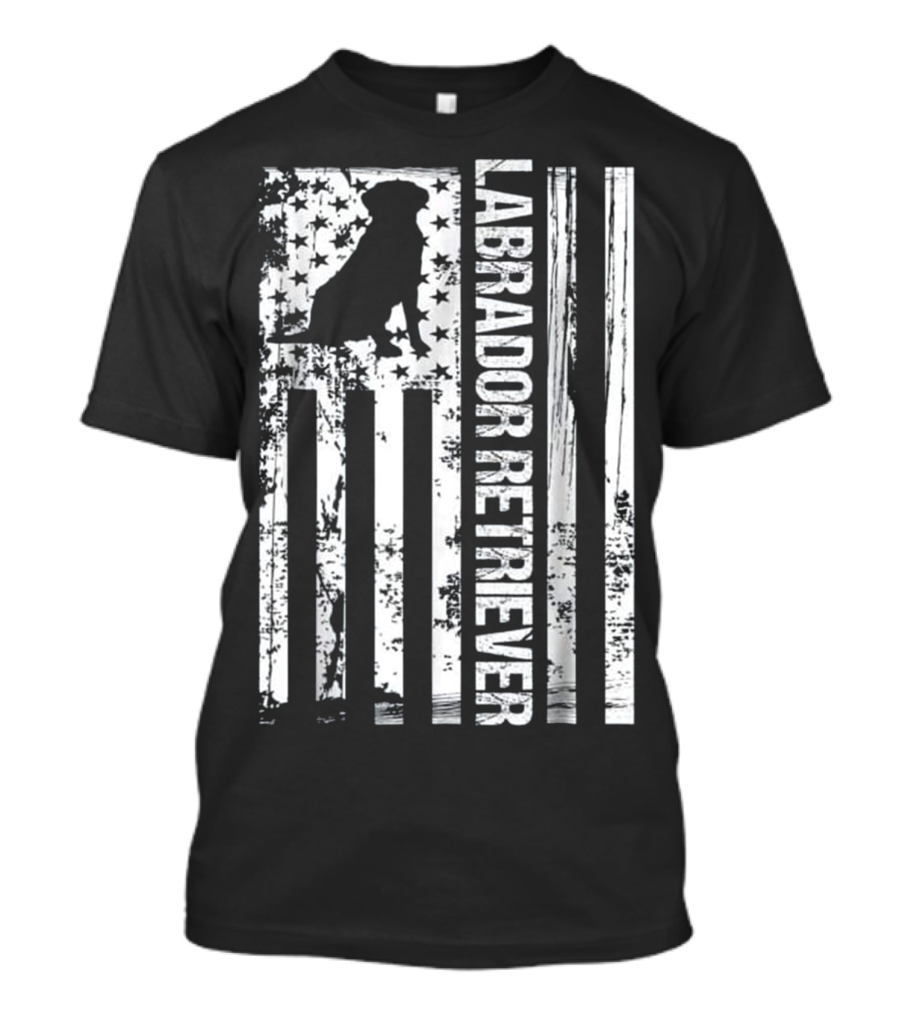 American Labrador Retriever Flag T-Shirt