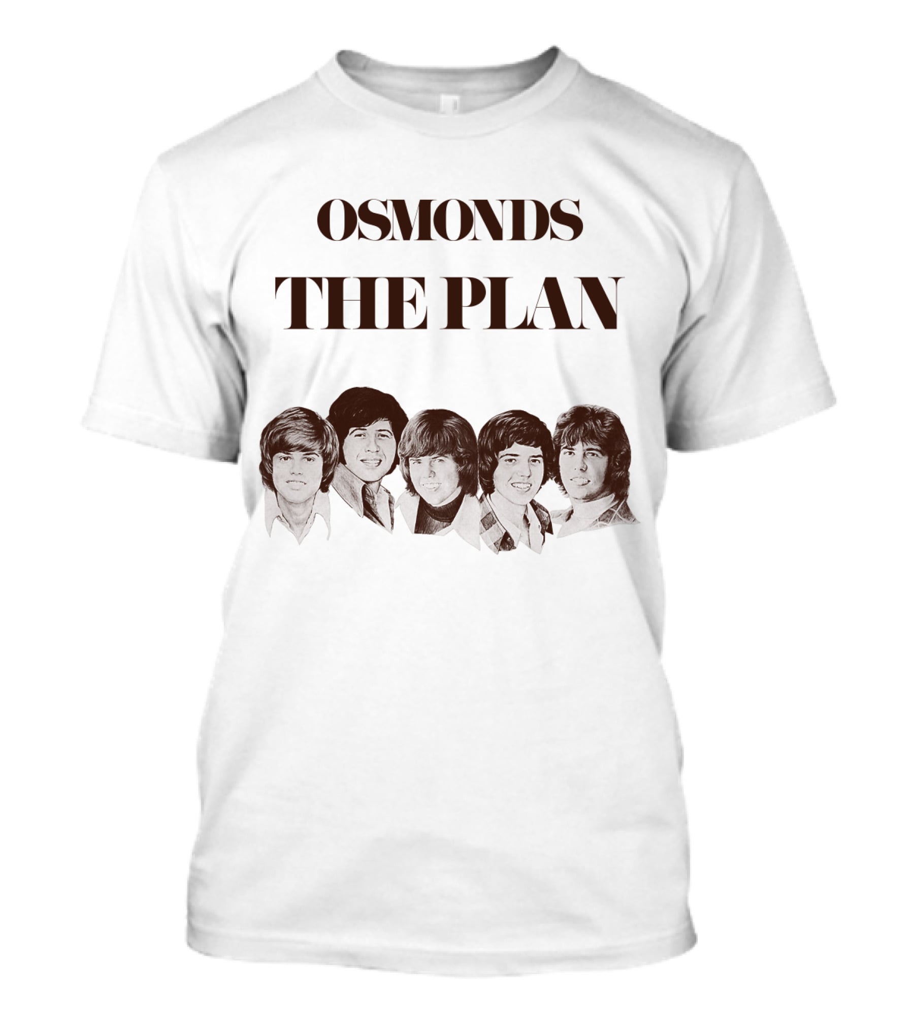 Osmonds The Plan Album Cover T-Shirt