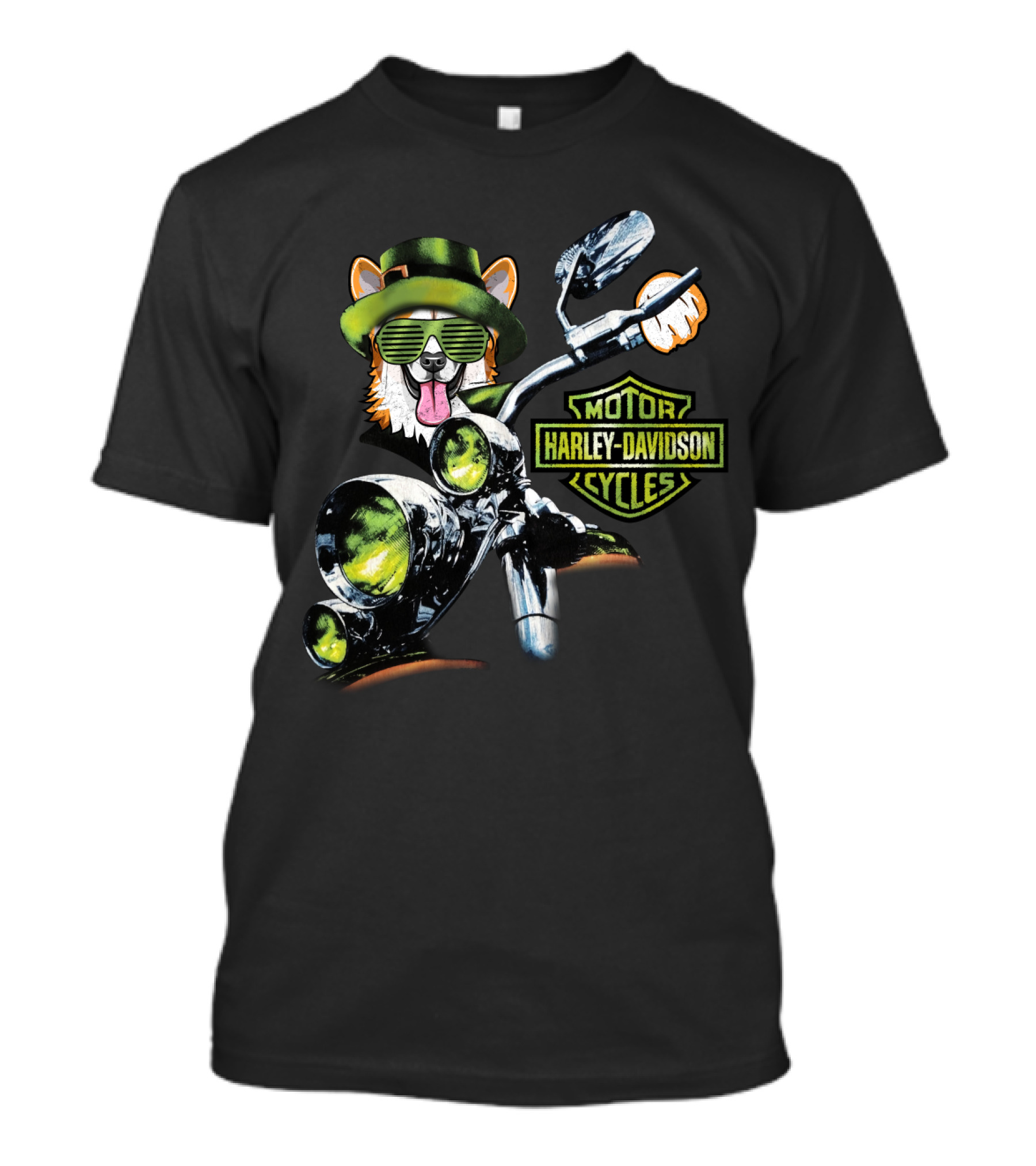 Motor Harley Davidson Cycles Corgi 18Hd T-Shirt