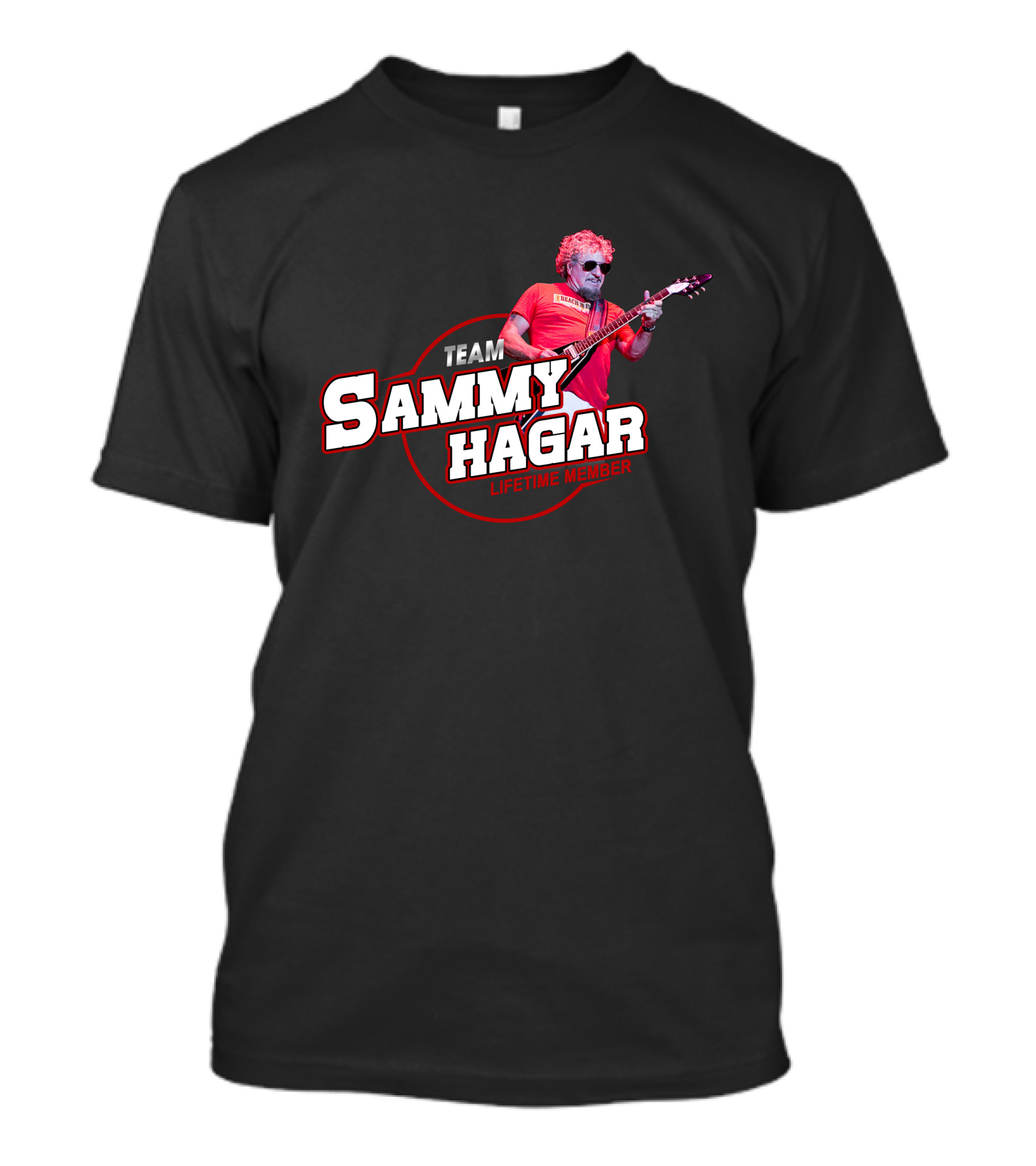 Team Sammy Hagar Lifetime Member T-Shirt
