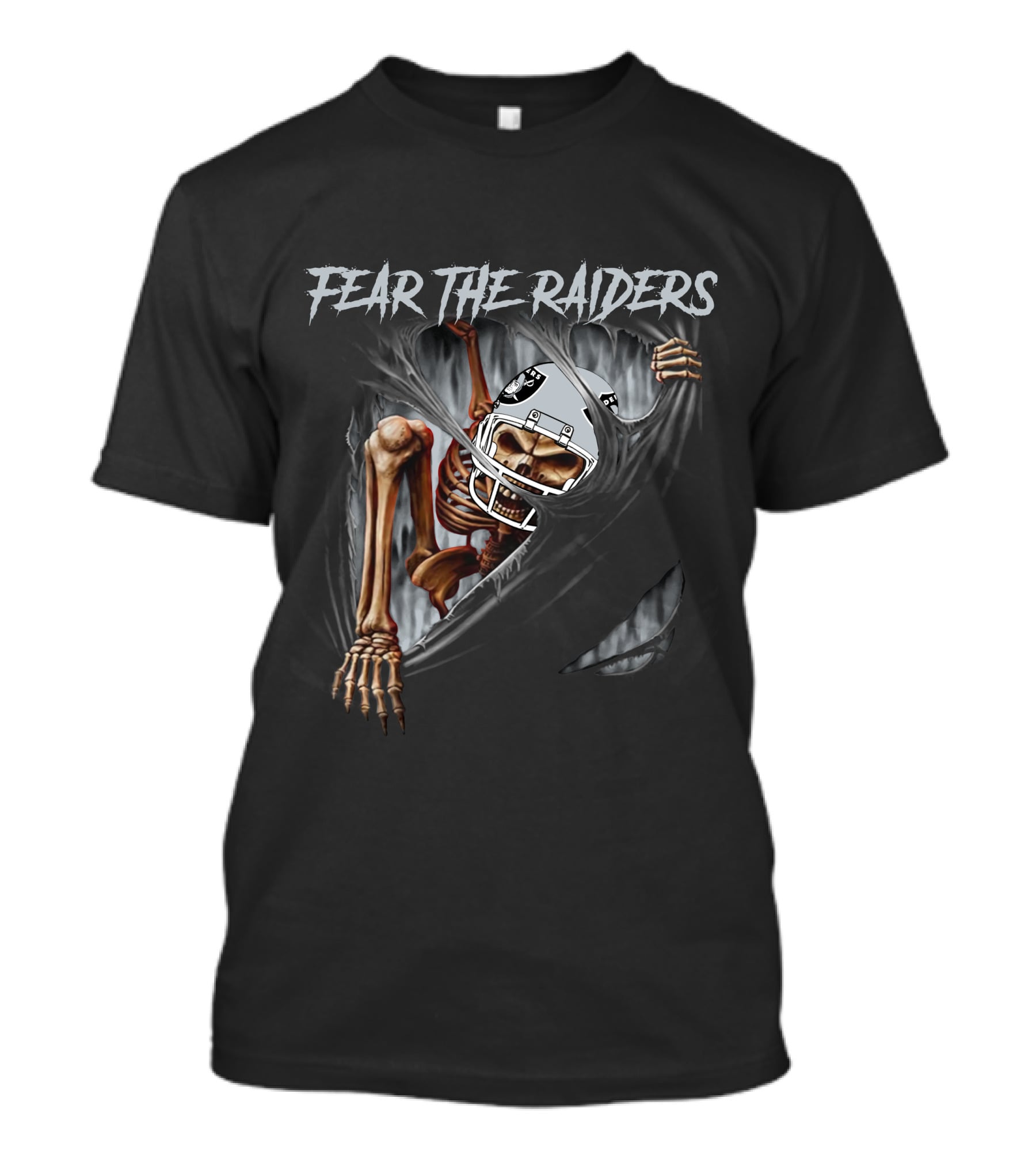 Fear The Raiders Las Vegas Raiders 515NFL L1MTH T-Shirt