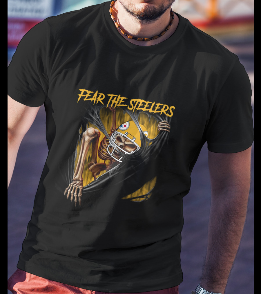 Fear The Steelers Pittsburgh 515NFL L1MTH T-Shirt