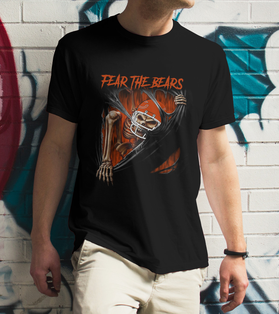 FEAR THE BEARS Chicago Bears 515NFL L1MTH T-Shirt