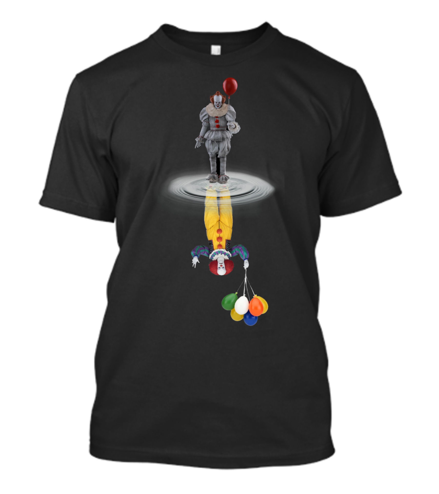 Stephen King's IT Pennywise Dual Reflection Balloons T-Shirt
