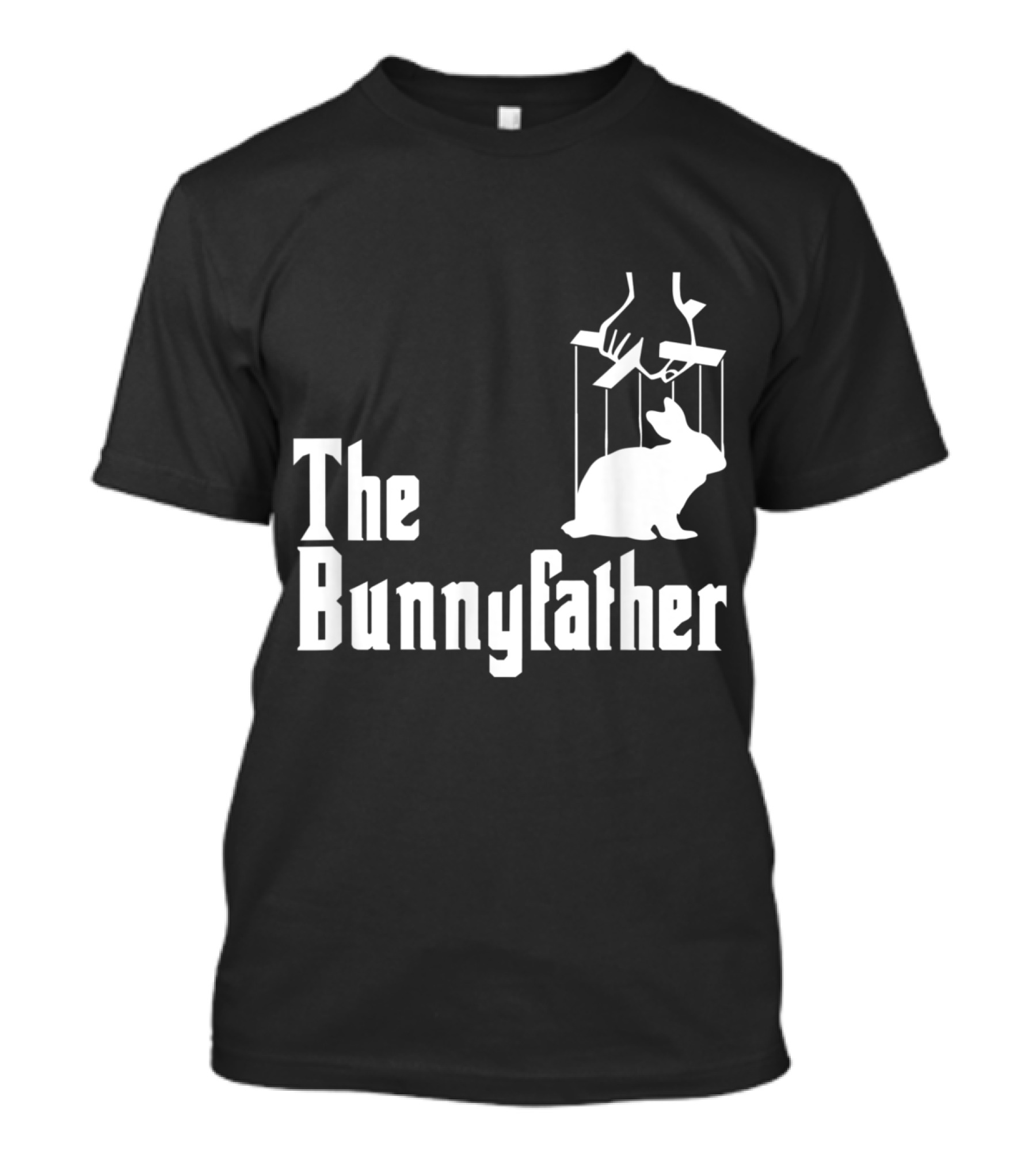 The Bunnyfather Funny Mens Rabbit T-Shirt