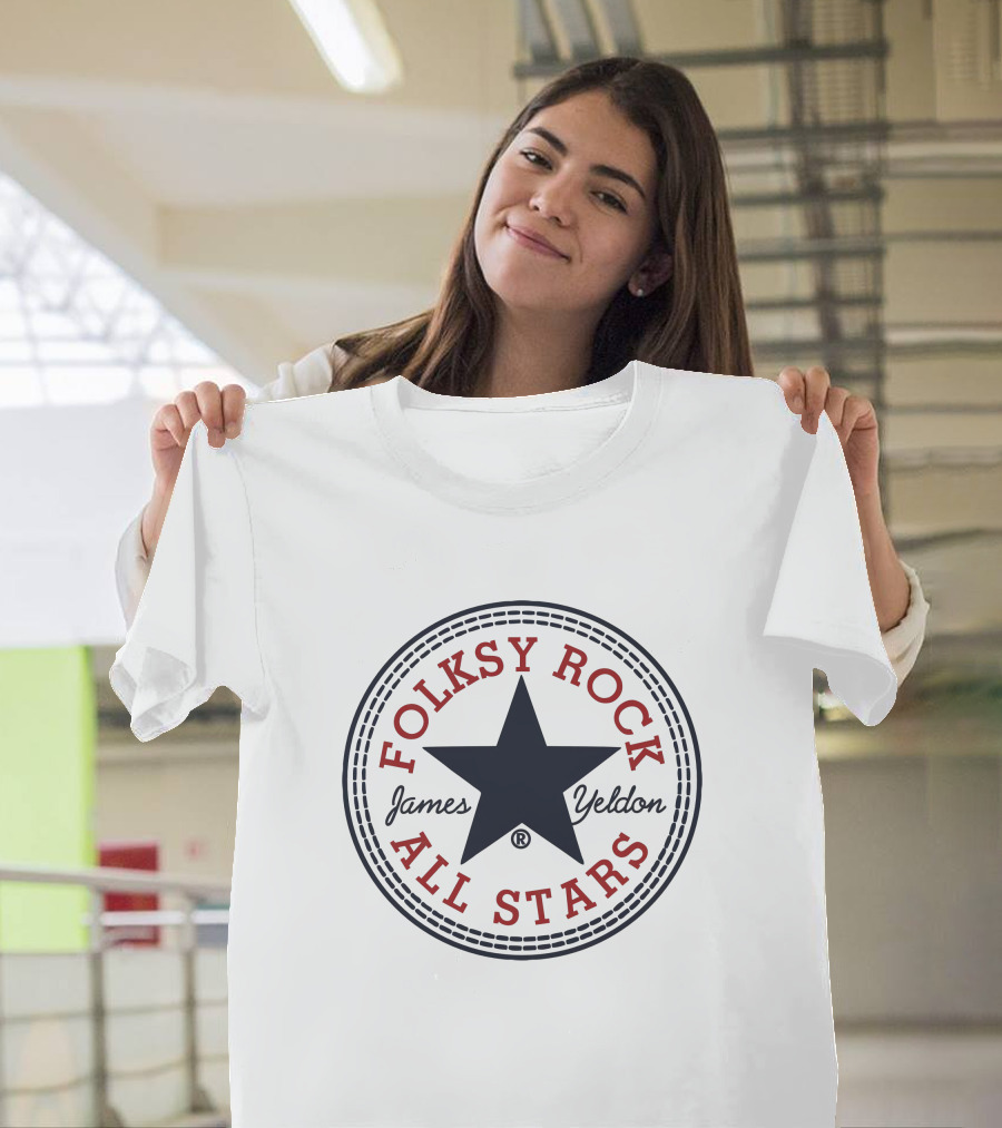 Converse Folksy Rock All Stars James Yeldon T-Shirt
