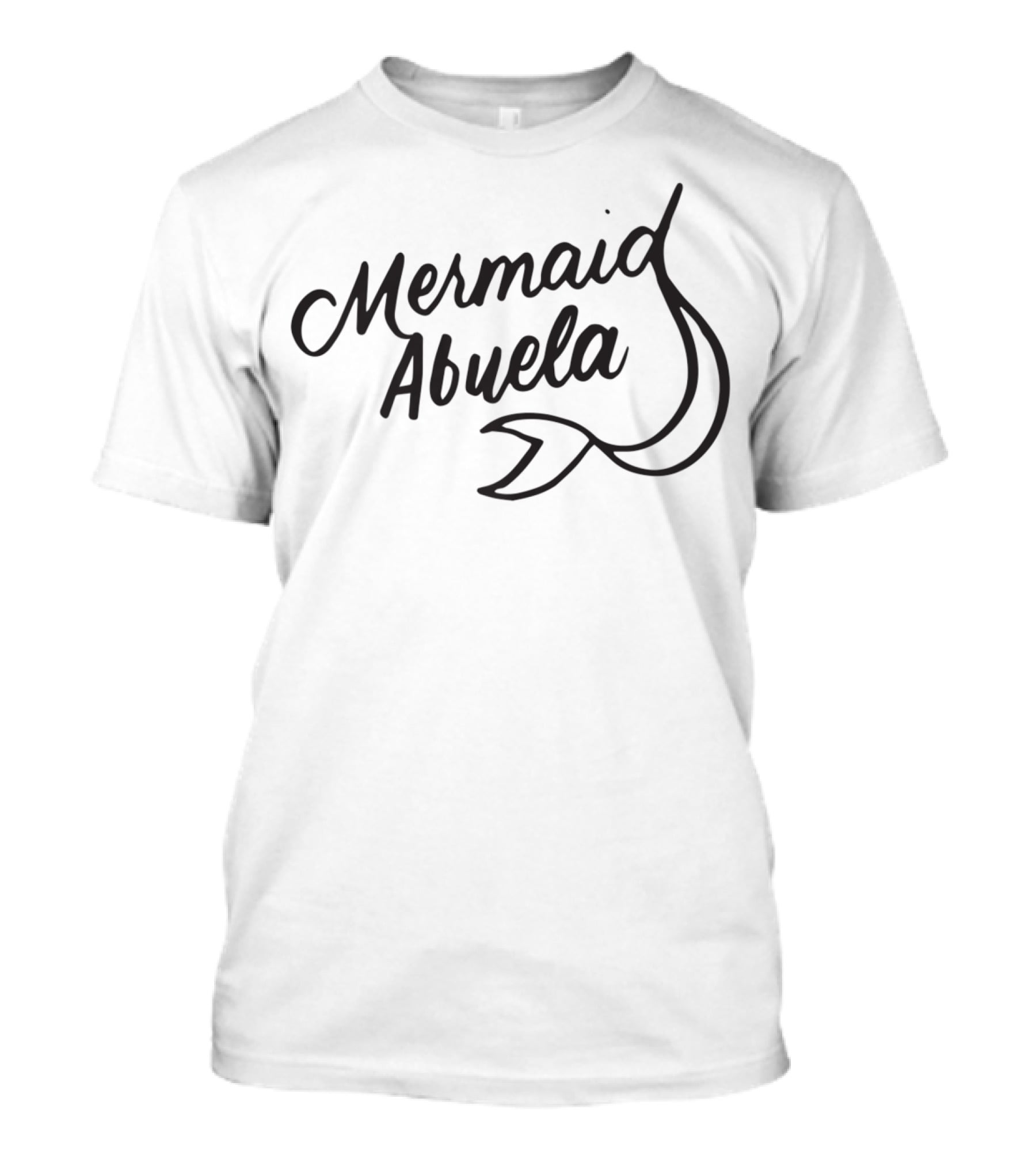Mermaid Abuela Mermaids Theme Birthday Party T-Shirt