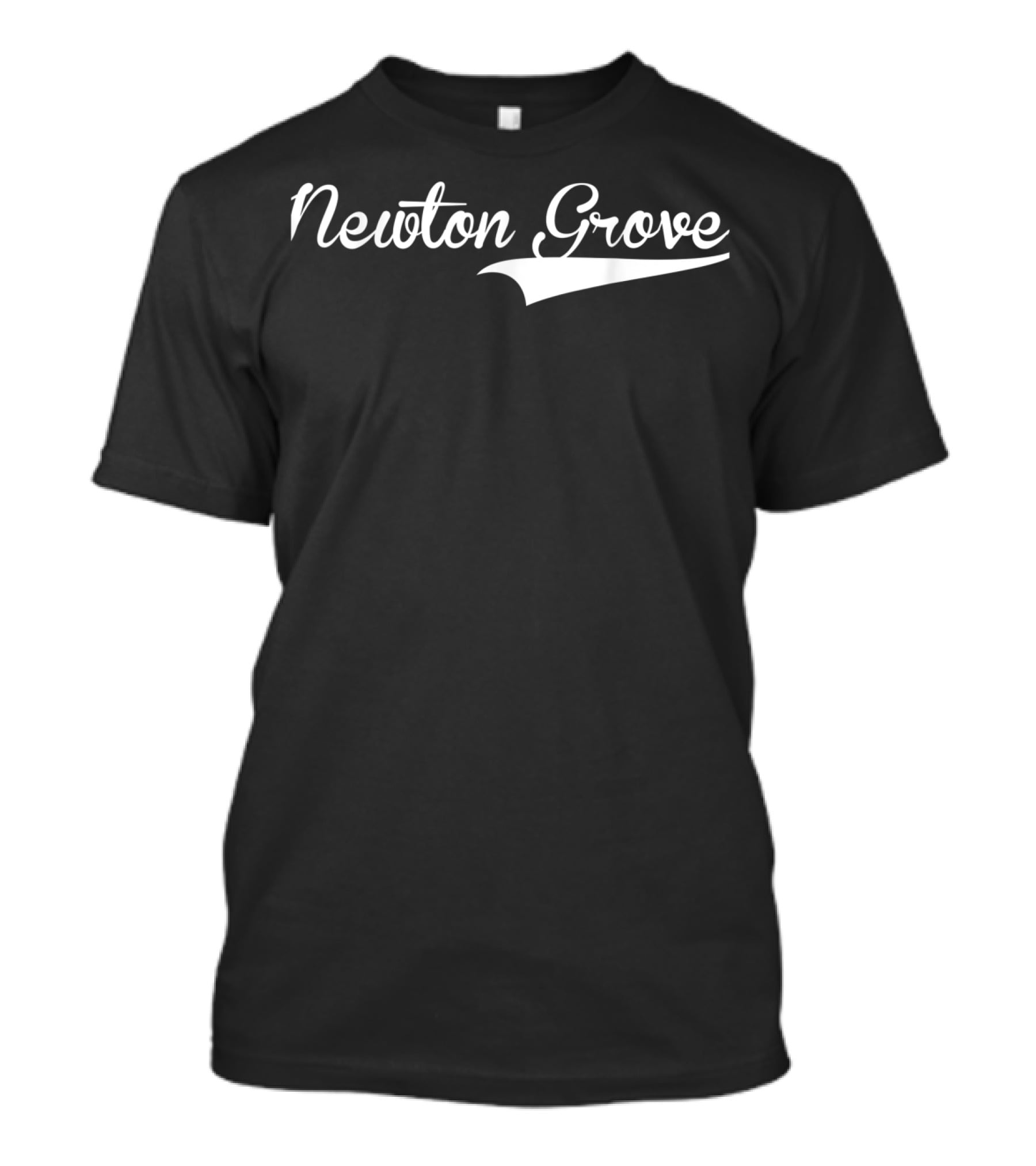 Newton Grove Baseball Vintage Typography T-Shirt