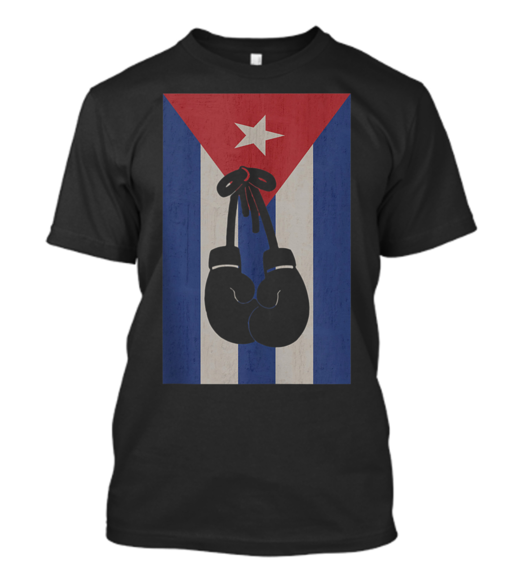 Boxers Cuban Flag Cuba Boxing Gloves Muay Thai Fighter Cuban Flag Boxing Gloves T-Shirt