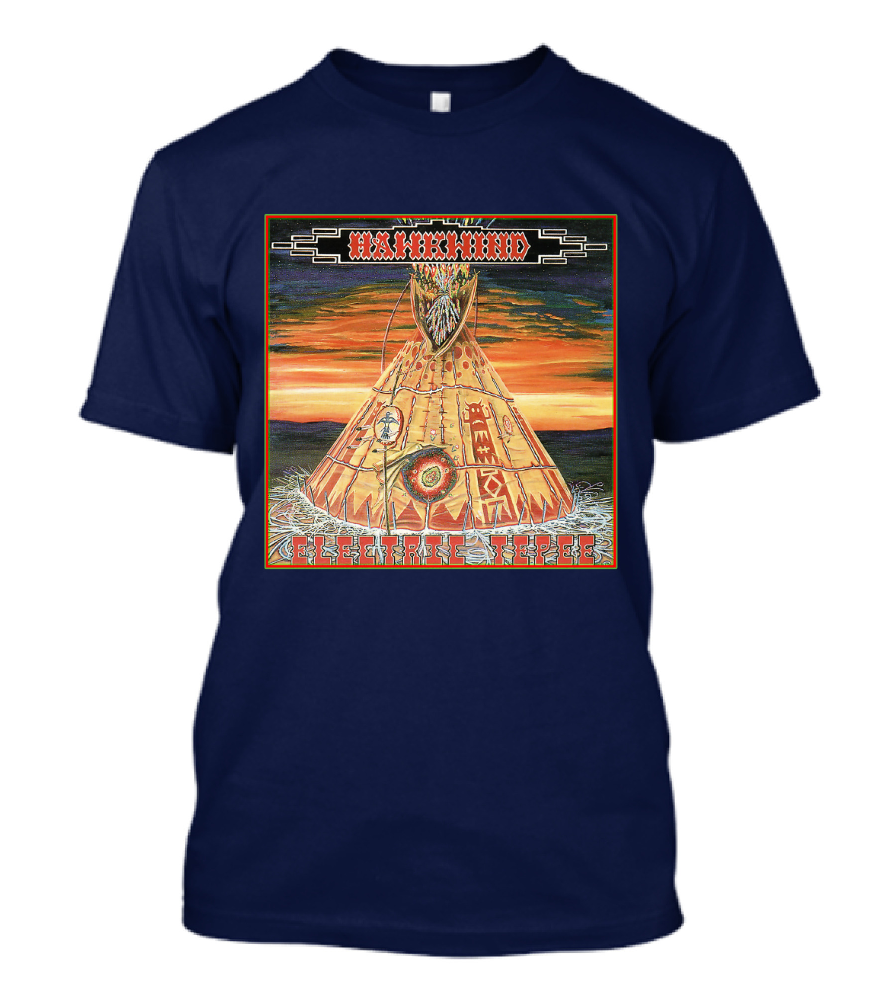 Hawkwind Electric Tepee Sunset T-Shirt