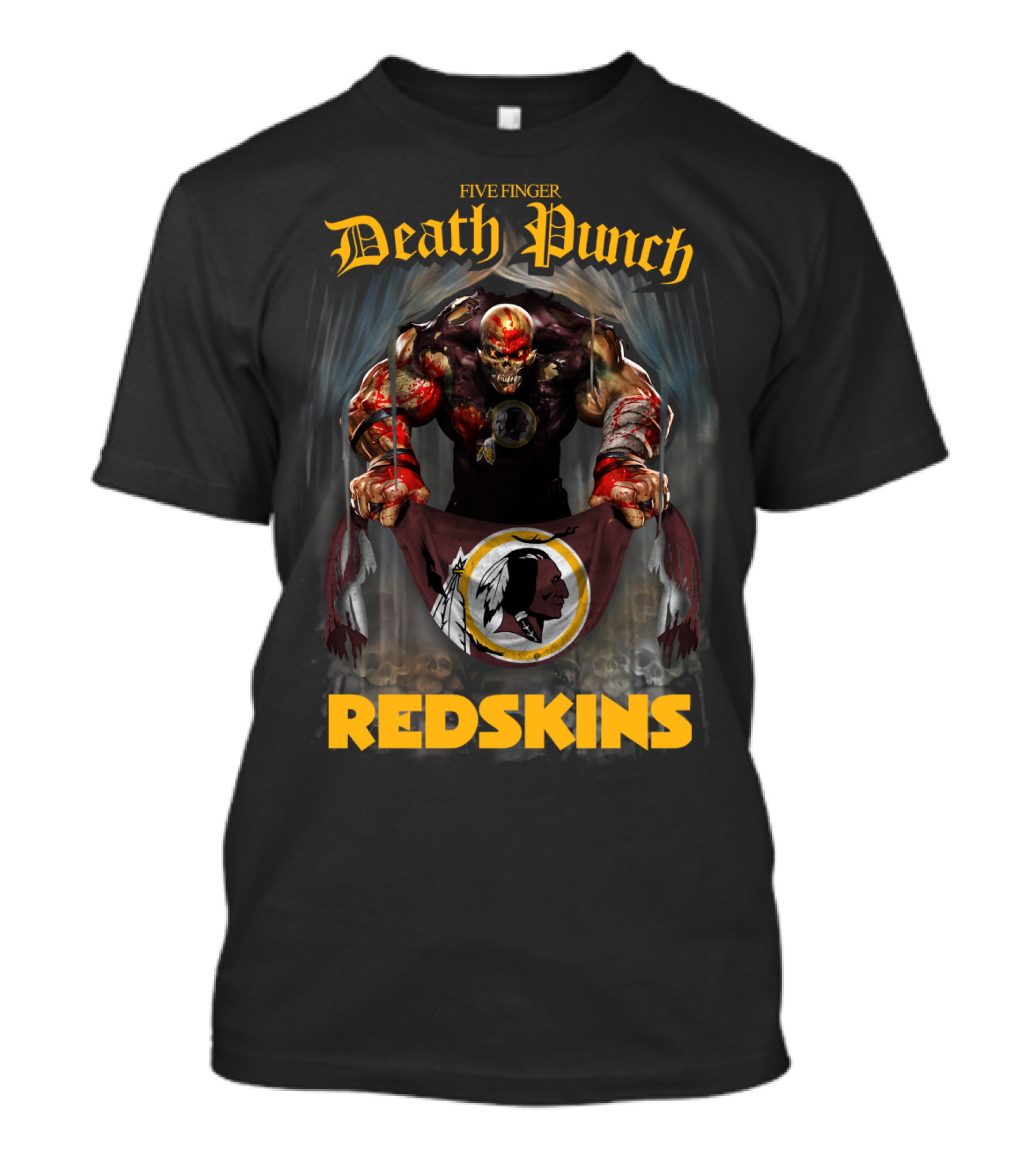 Five Finger Death Punch Redskins T-Shirt