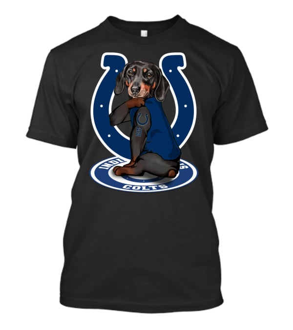 Indianapolis Colts Dachshunds Fan T-Shirt