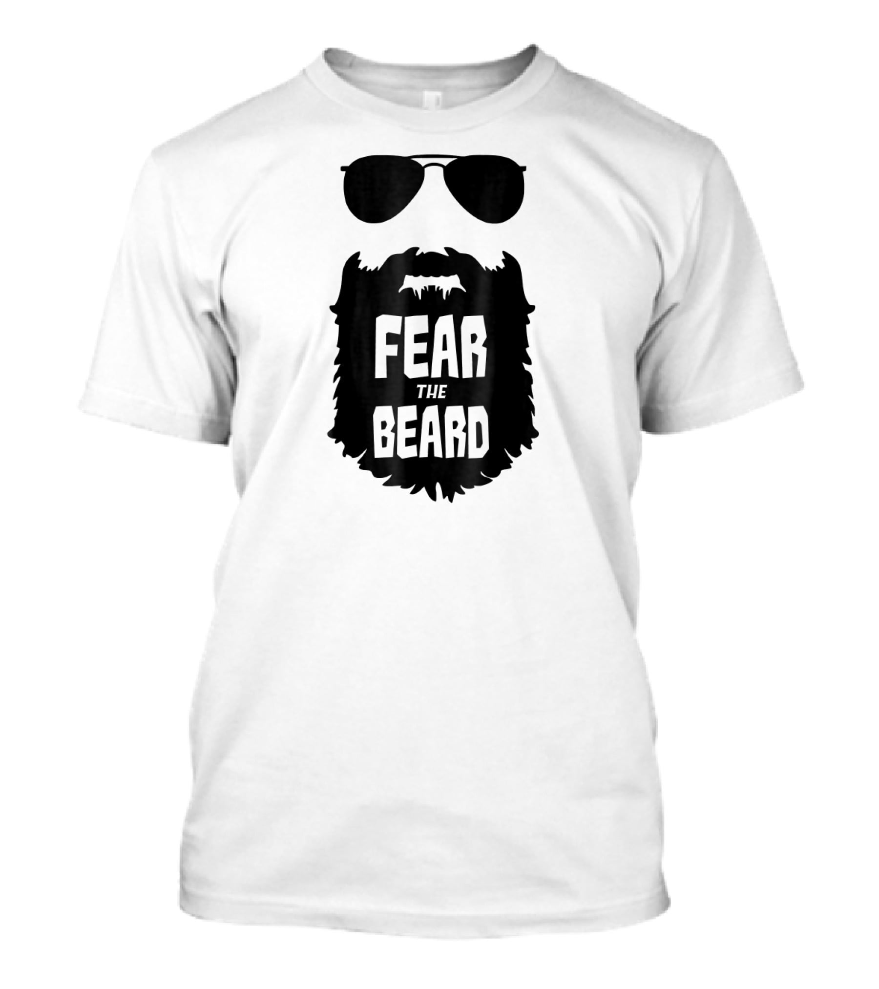 Fear The Beard Funny Sunglasses T-Shirt