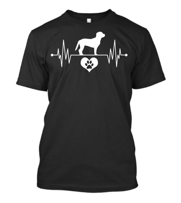 Vintage Beagle Owner Heartbeat Love T-Shirt