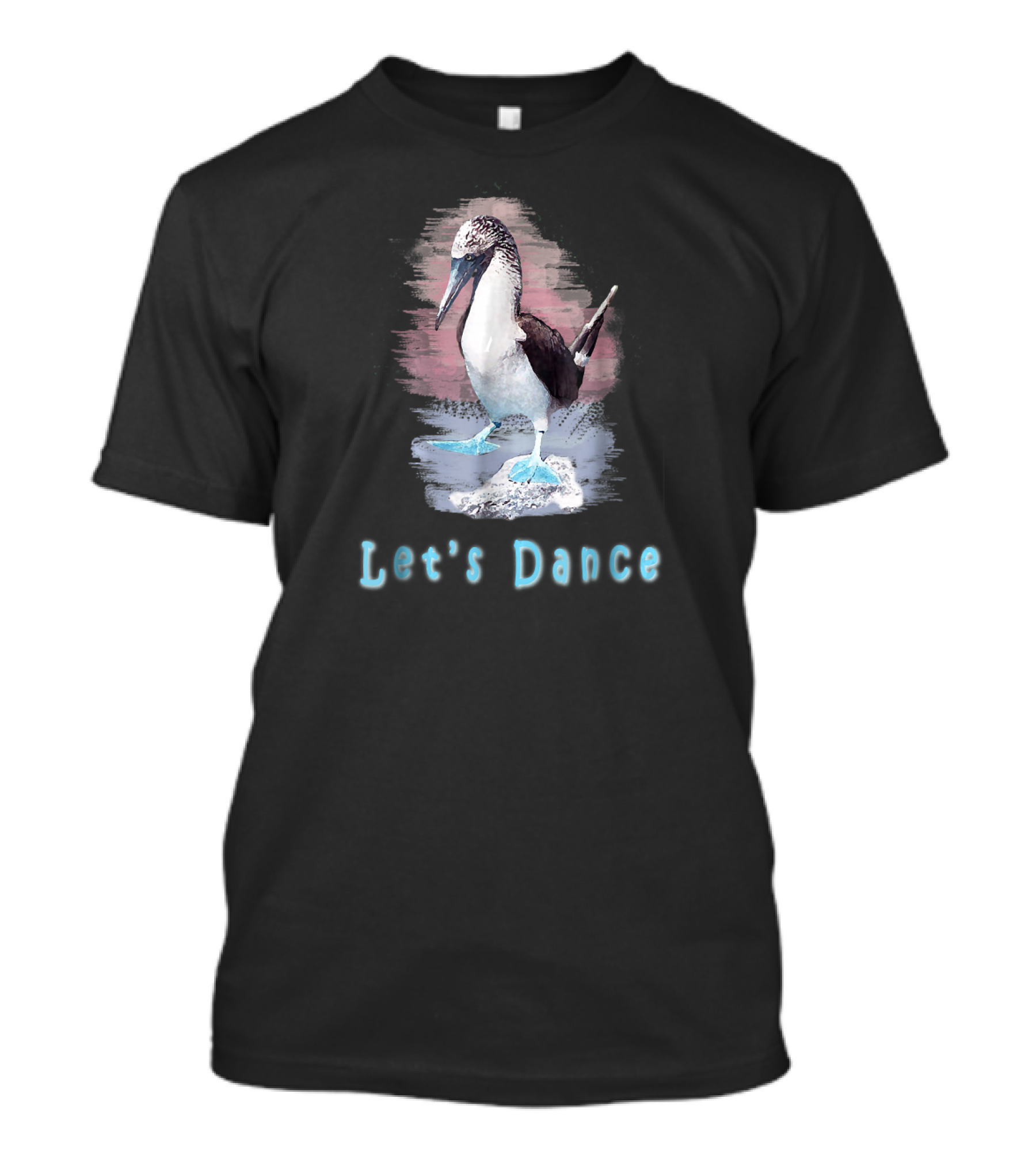 Let's Dance Galapagos Blue Footed Booby T-Shirt