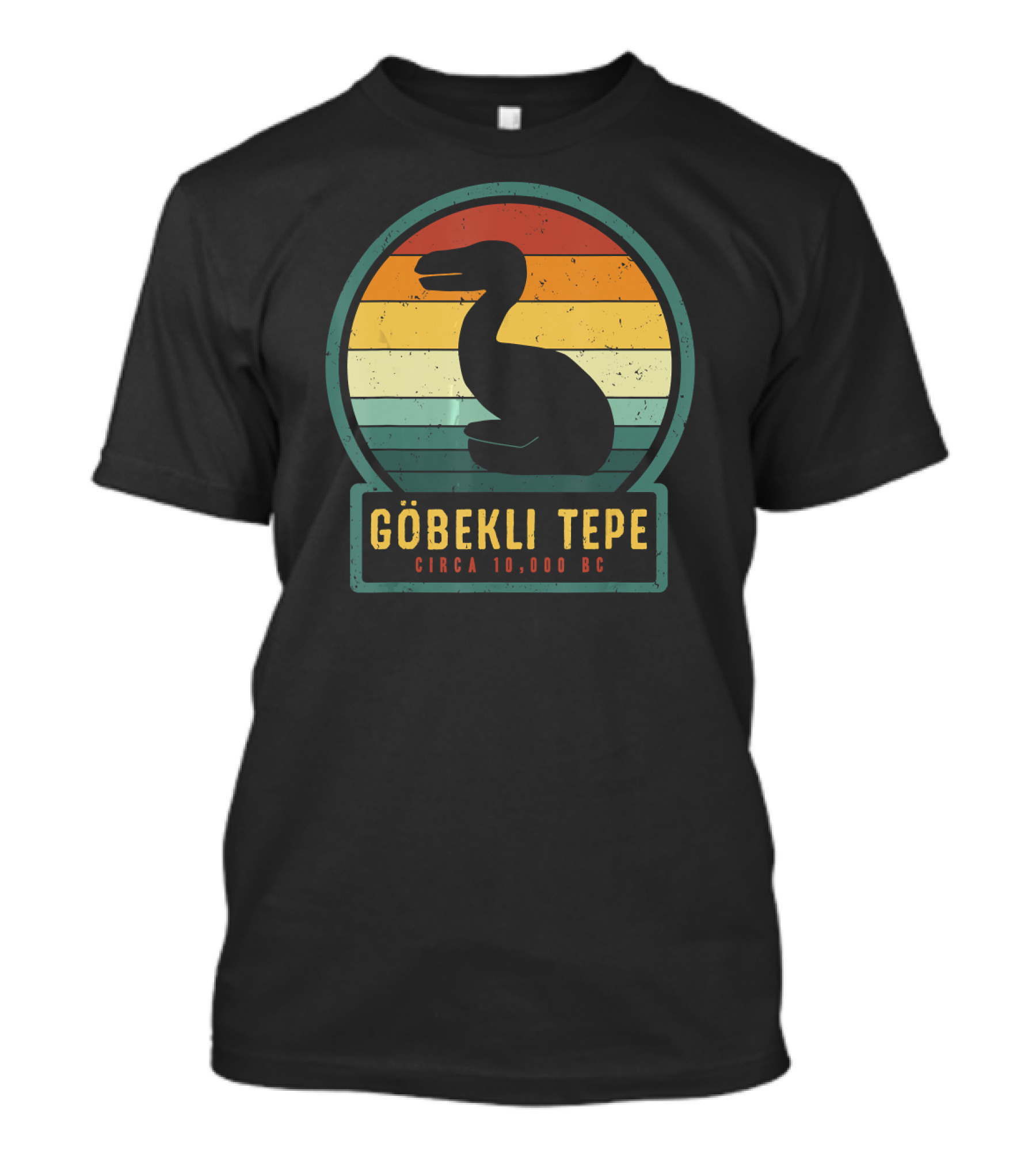 Göbekli Tepe Circa 10,000 BC Penguin Dodo Bird Ancient T-Shirt