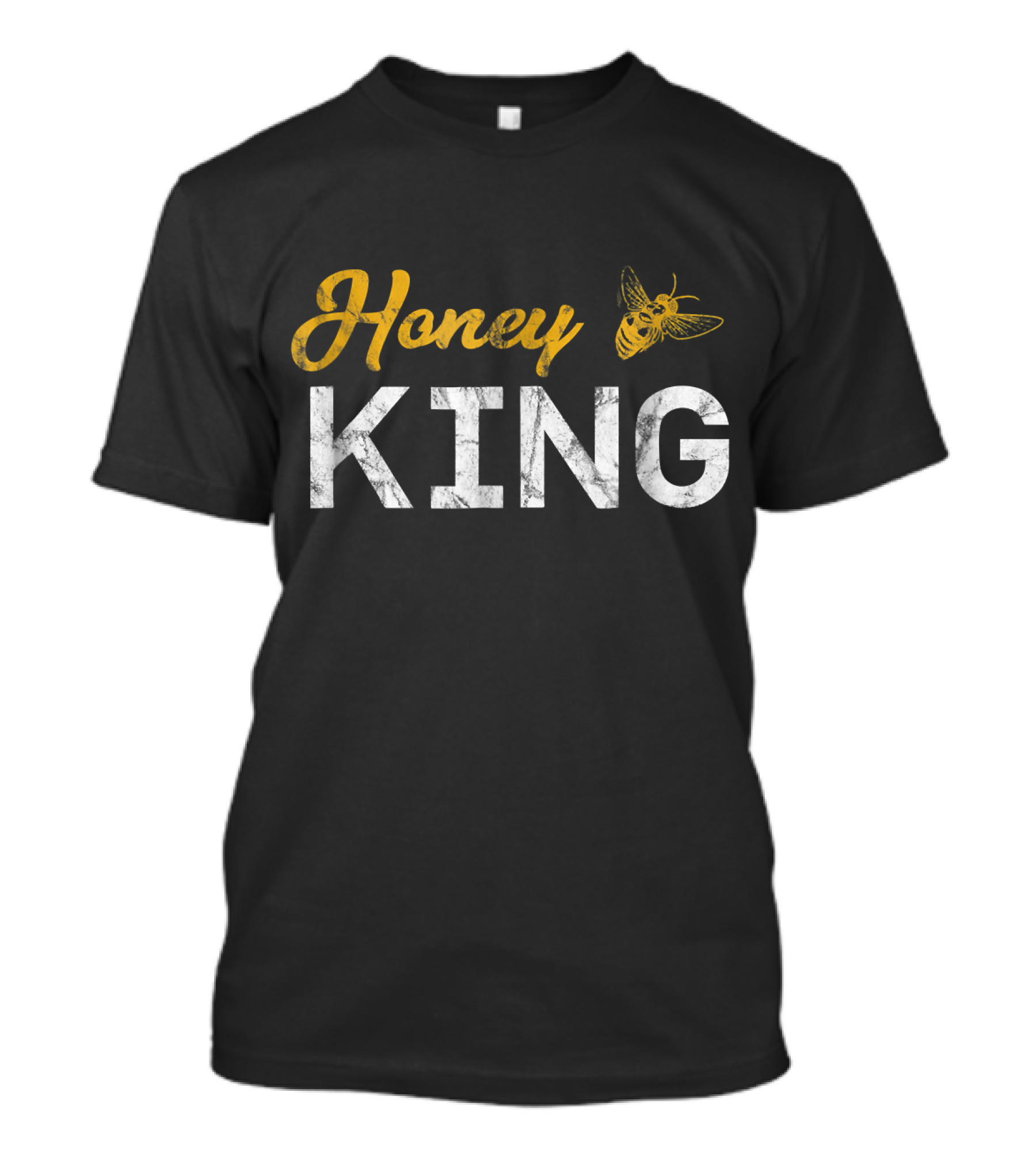 Honey King Bumble Bee Men's Funny T-Shirt