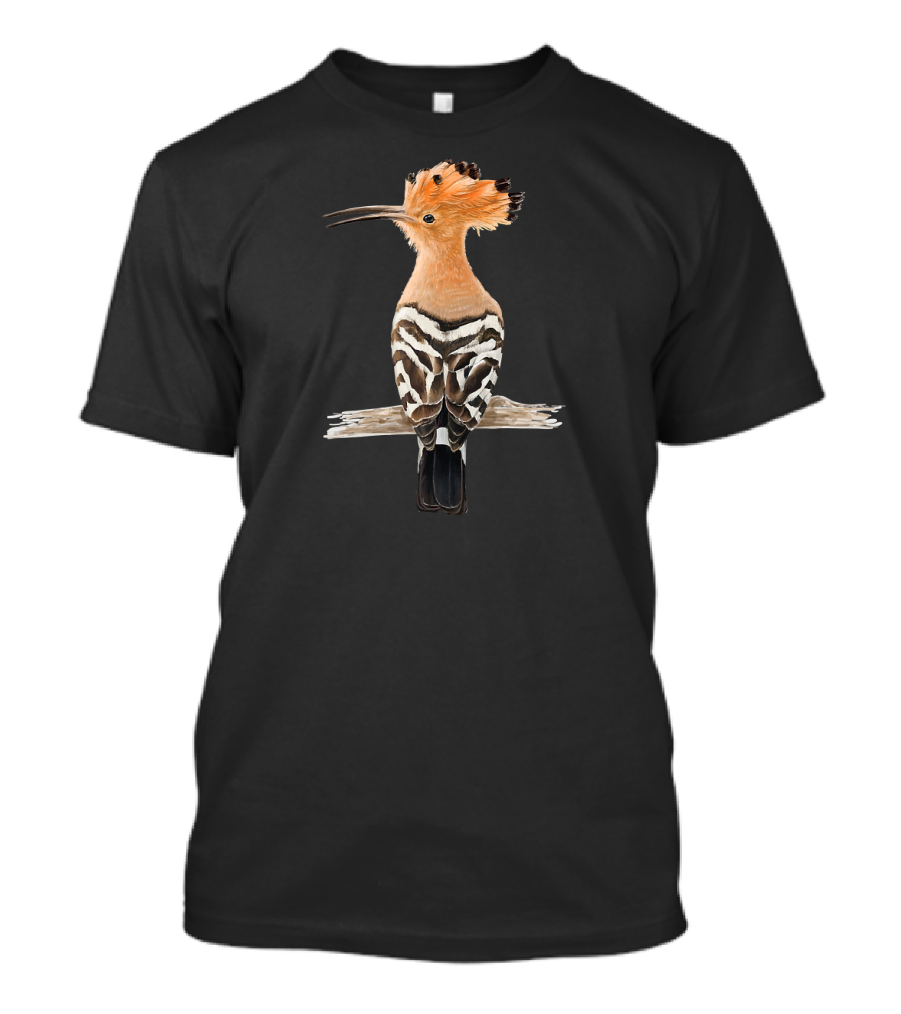 Hoopoe Bird Nature Wildlife Detailed T-Shirt