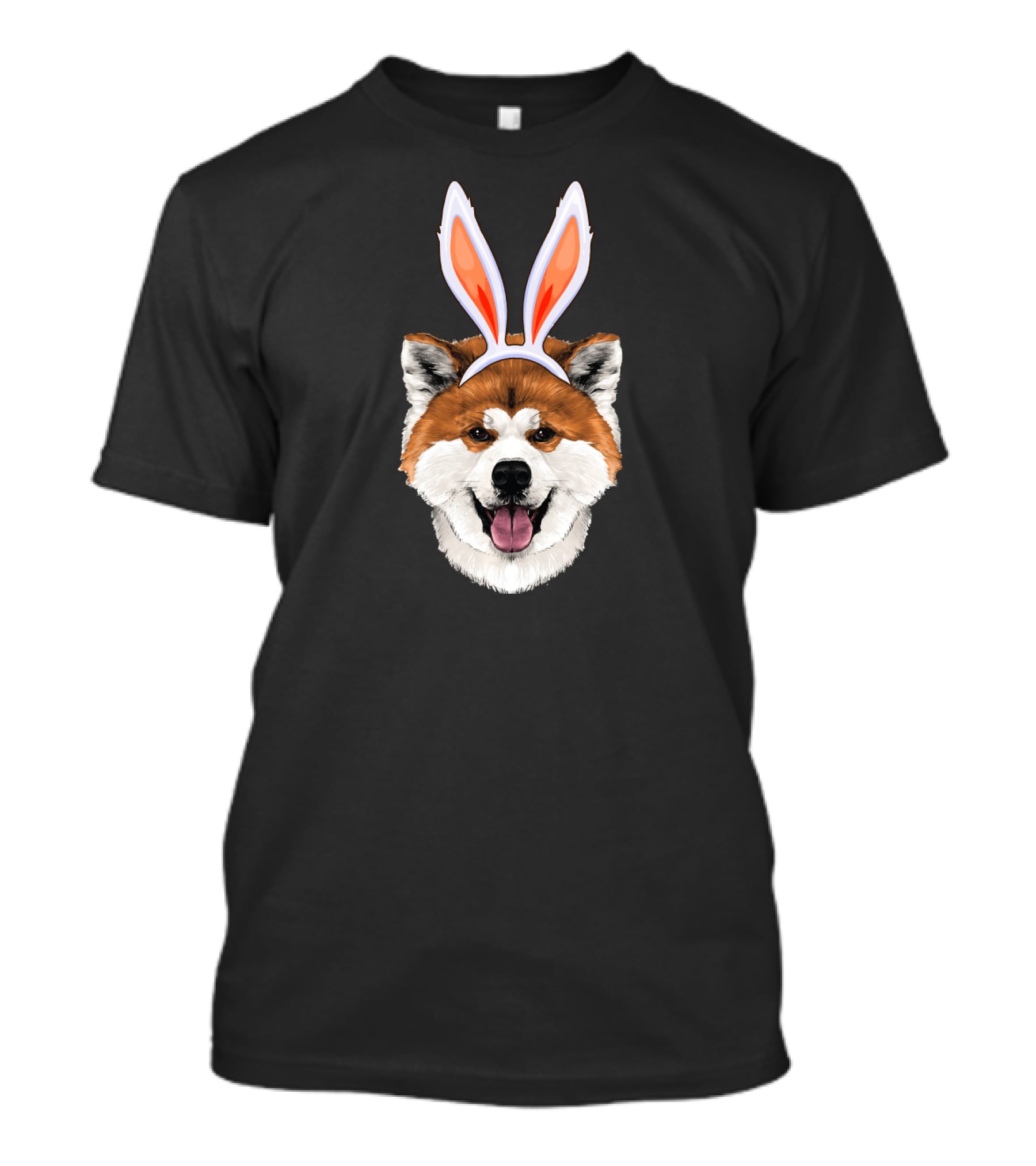 Akita Easter Bunny Akita Dog Lover Swe Funny Canine T-Shirt