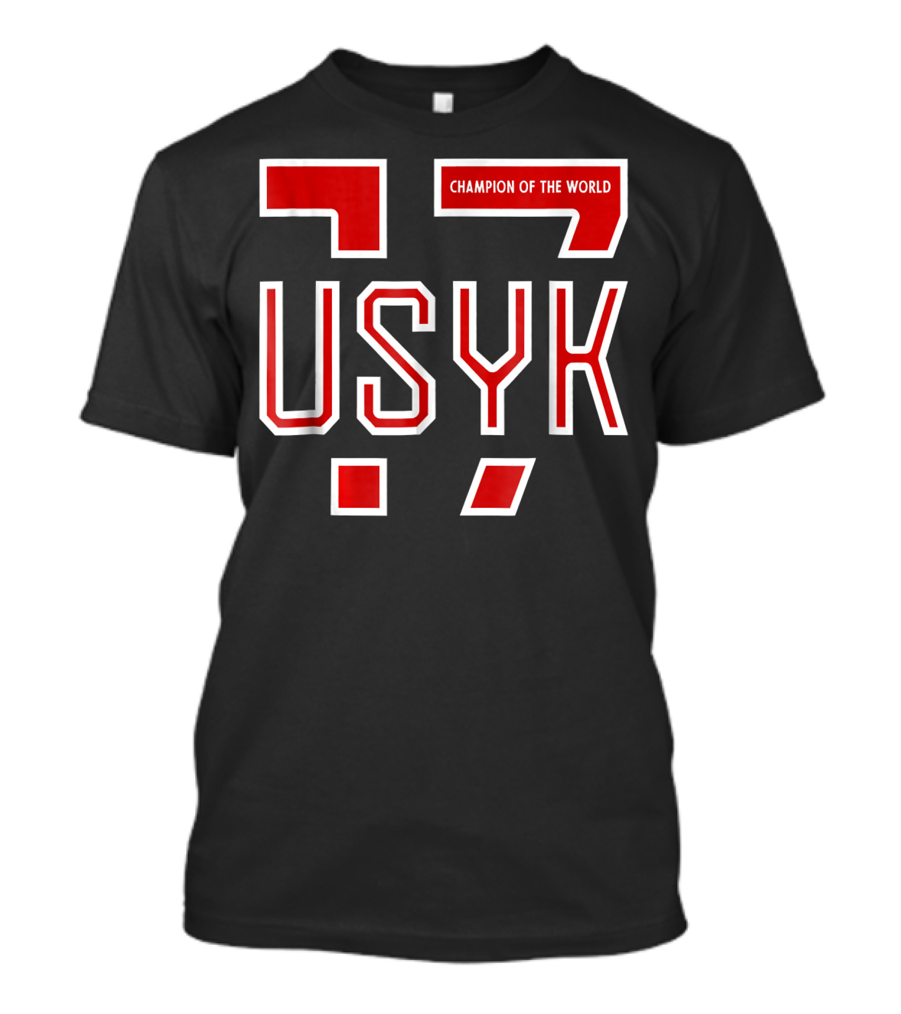 Usyk Champion Of The World Fan Club T-Shirt