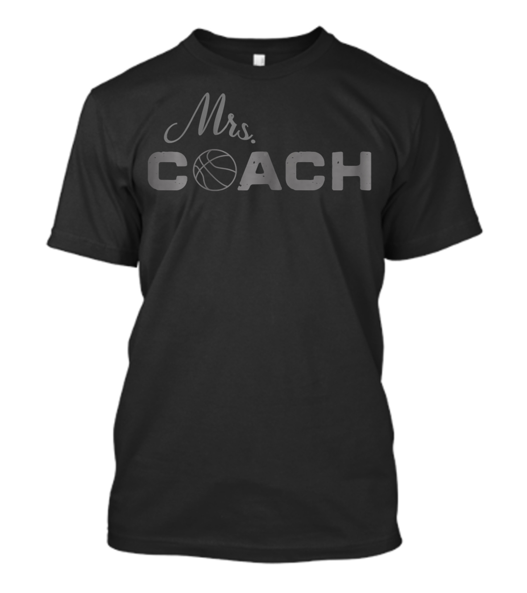 Mrs. Coach Basketball Coach's Wife T-Shirt