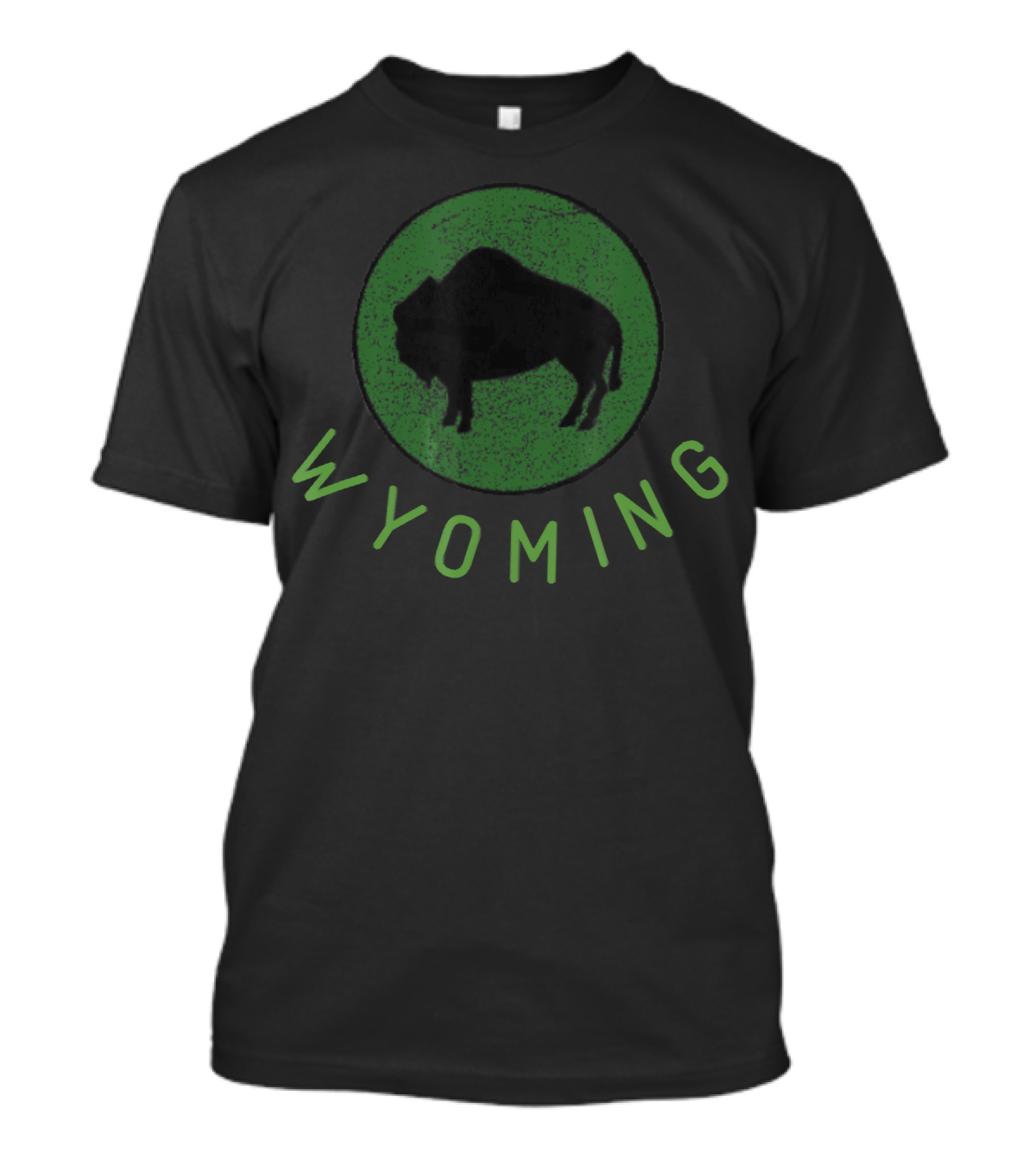 Wyoming Vintage Distressed American Buffalo T-Shirt
