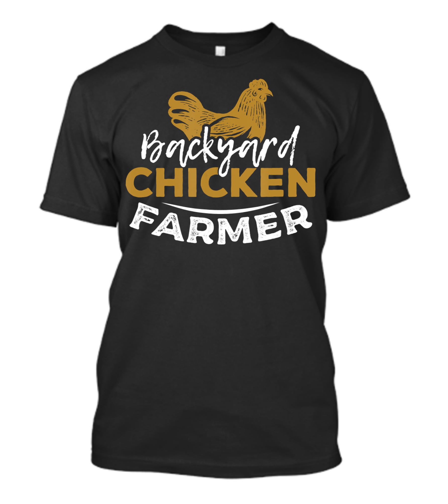 Backyard Chicken Farmer Rustic Hen Enthusiast T-Shirt