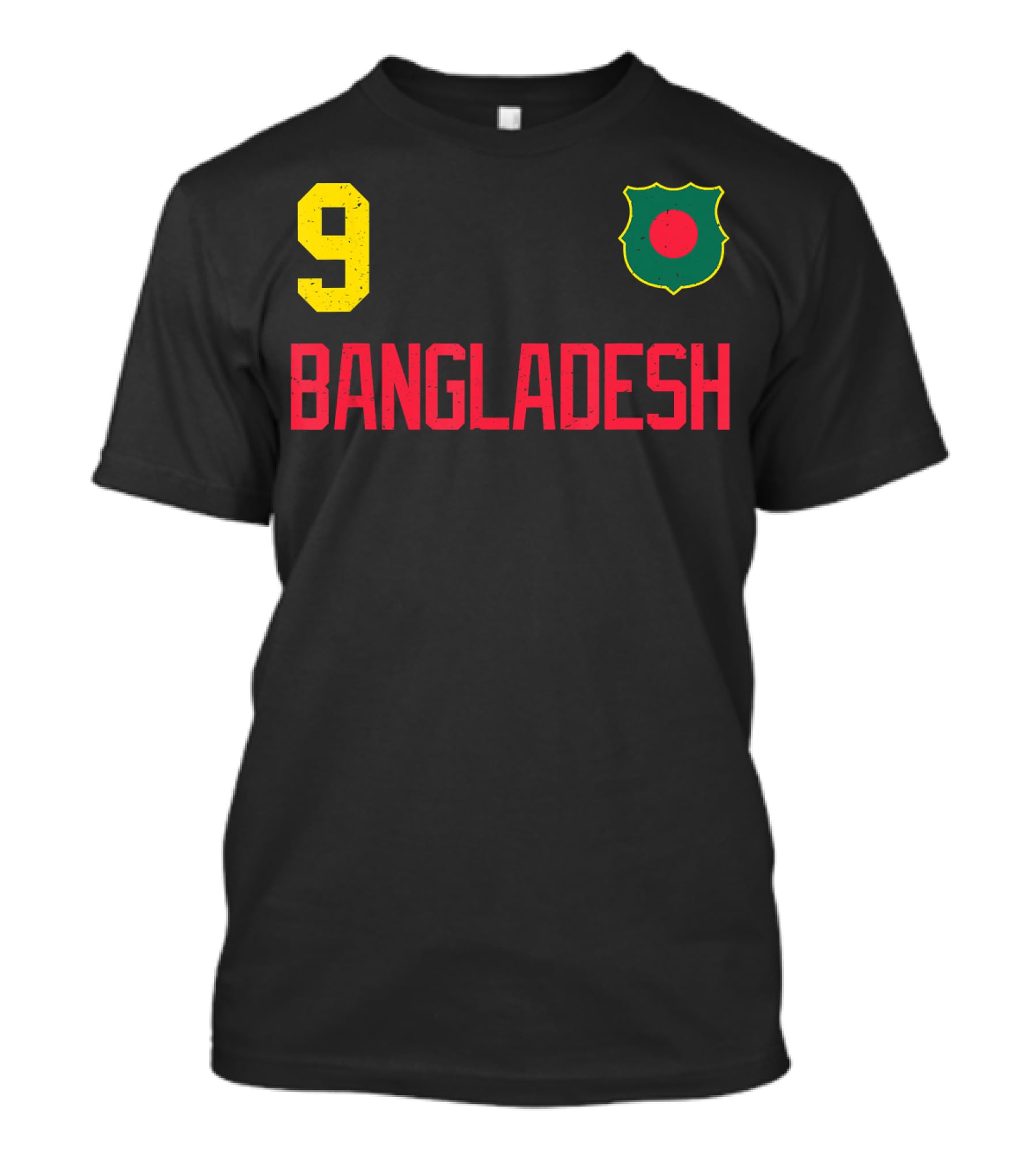 9 Bangladesh Football Soccer Cricket T-Shirt