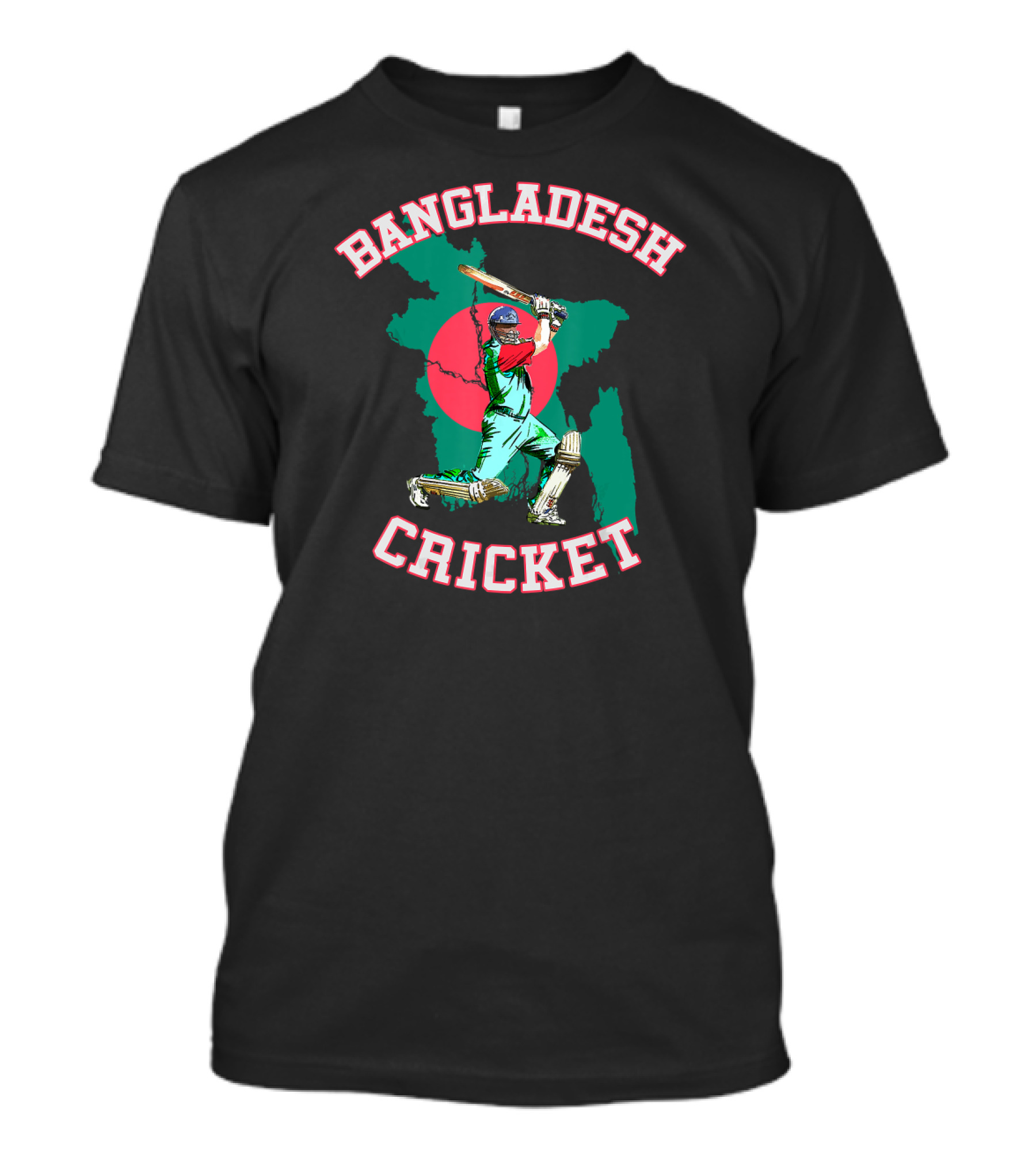 Bangladesh Cricket Bangladeshi Batsman Tiger T-Shirt